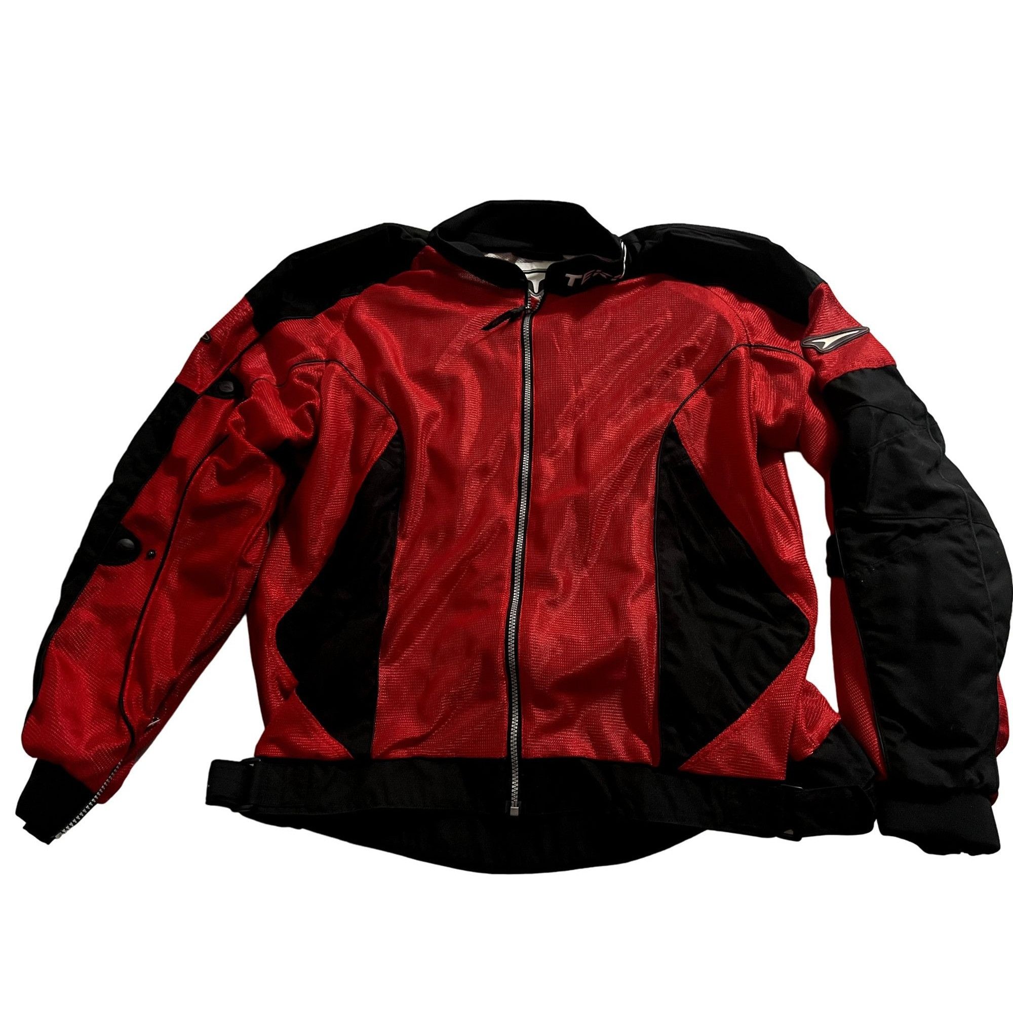 Other Vintage Teknic Padded Riding Jacket Red Mesh Men's Size 50/6 ...