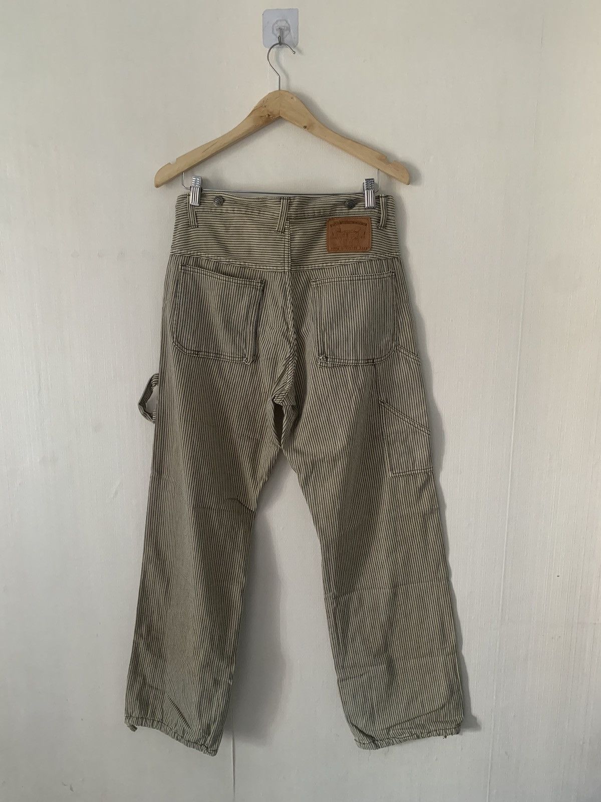 Human Made × PPFM × Vintage Rare PPFM Japanese Hickory Carpenter Pants Size US 30 / EU 46 - 1 Thumbnail