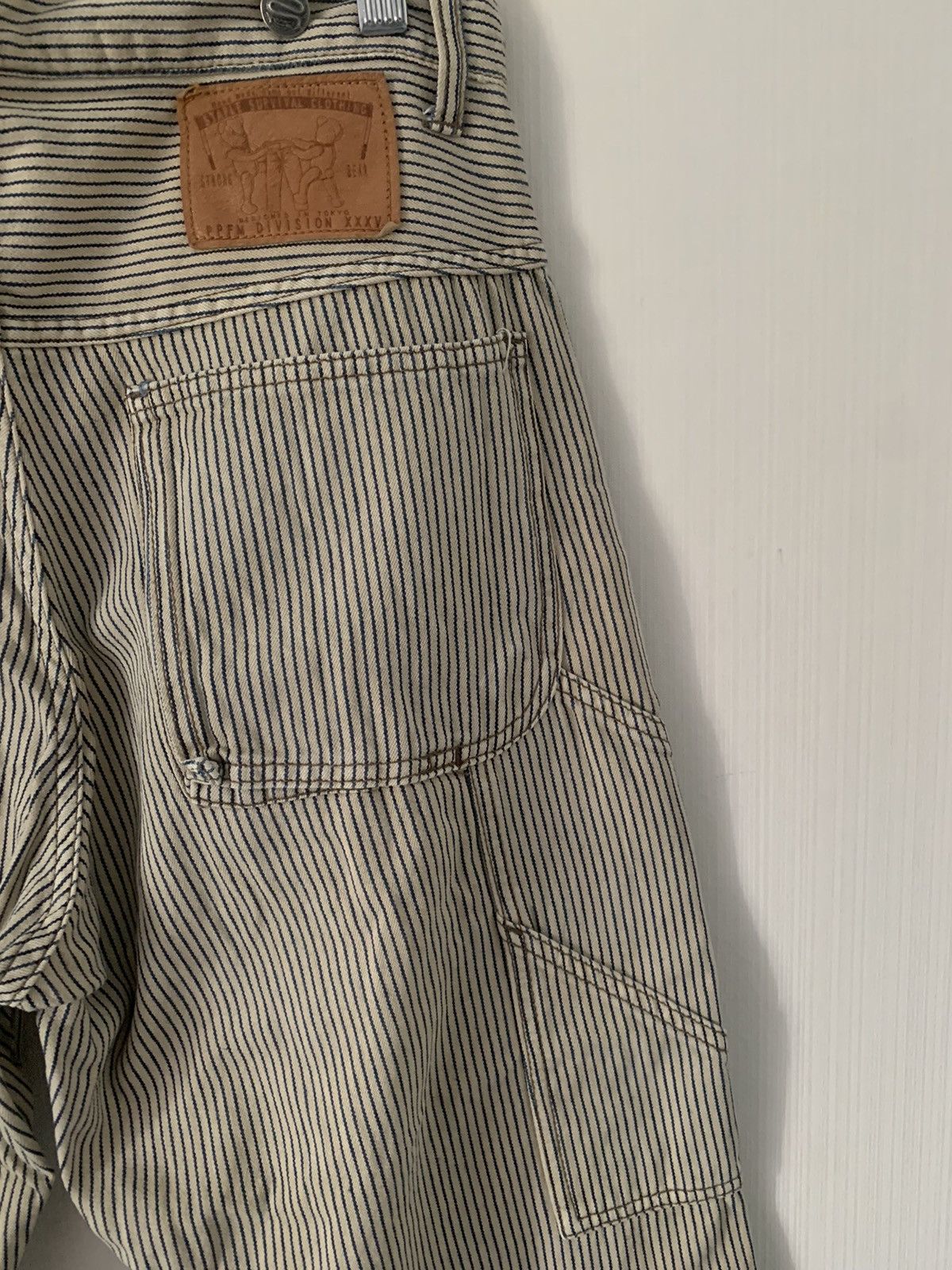 Human Made × PPFM × Vintage Rare PPFM Japanese Hickory Carpenter Pants Size US 30 / EU 46 - 9 Thumbnail