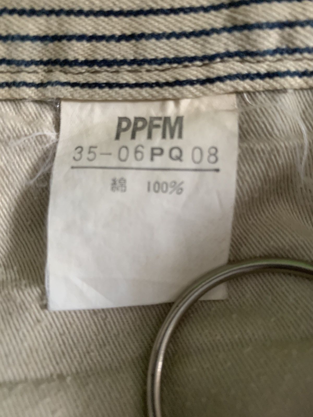 Human Made × PPFM × Vintage Rare PPFM Japanese Hickory Carpenter Pants Size US 30 / EU 46 - 17 Thumbnail