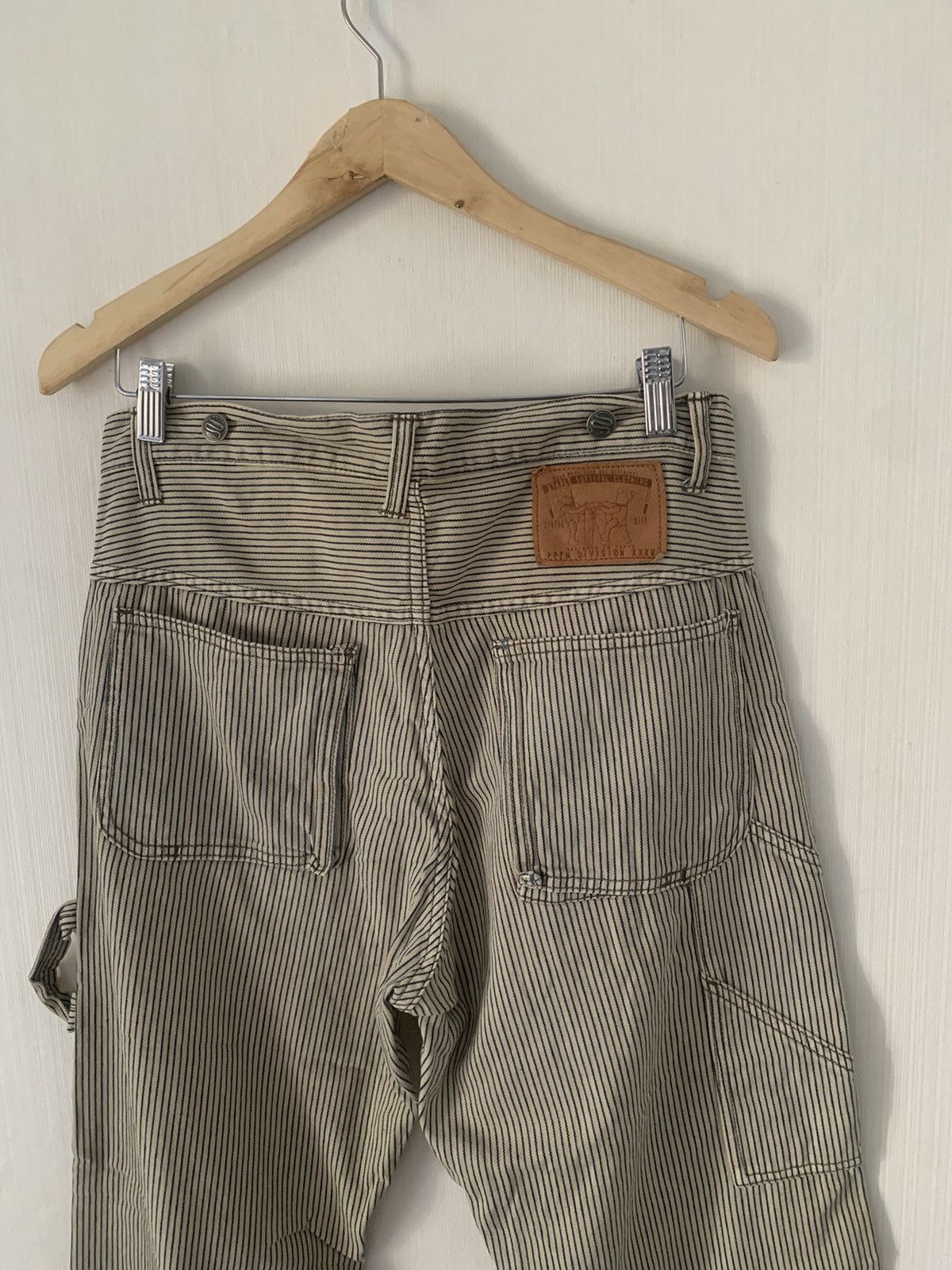 Human Made × PPFM × Vintage Rare PPFM Japanese Hickory Carpenter Pants Size US 30 / EU 46 - 3 Thumbnail