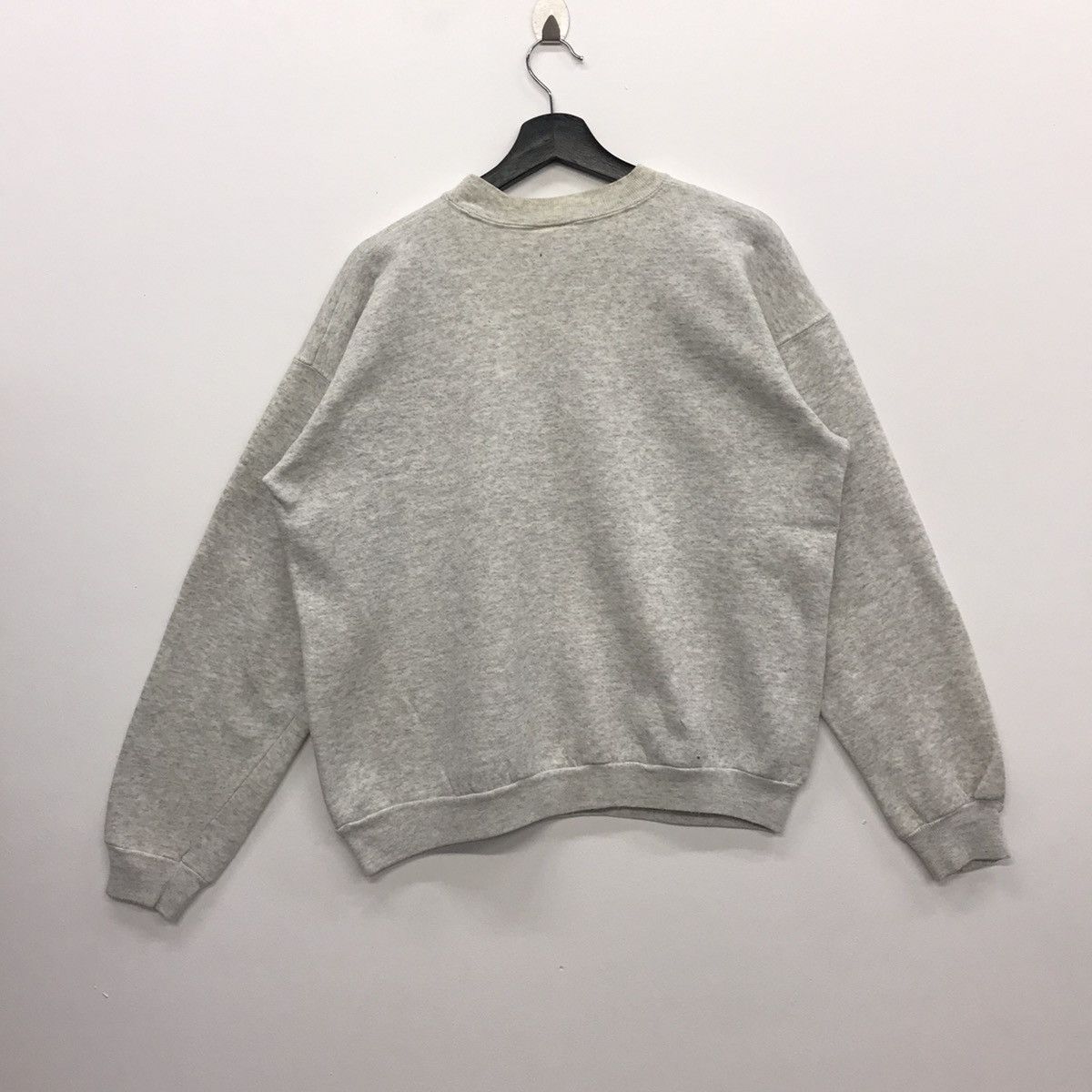 Budweiser × Hanes × Vintage Rare!! Vintage Budweiser Spellout Embroidery Sweatshirt Size US L / EU 52-54 / 3 - 12 Thumbnail