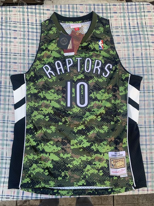 Toronto raptors 2025 army jersey