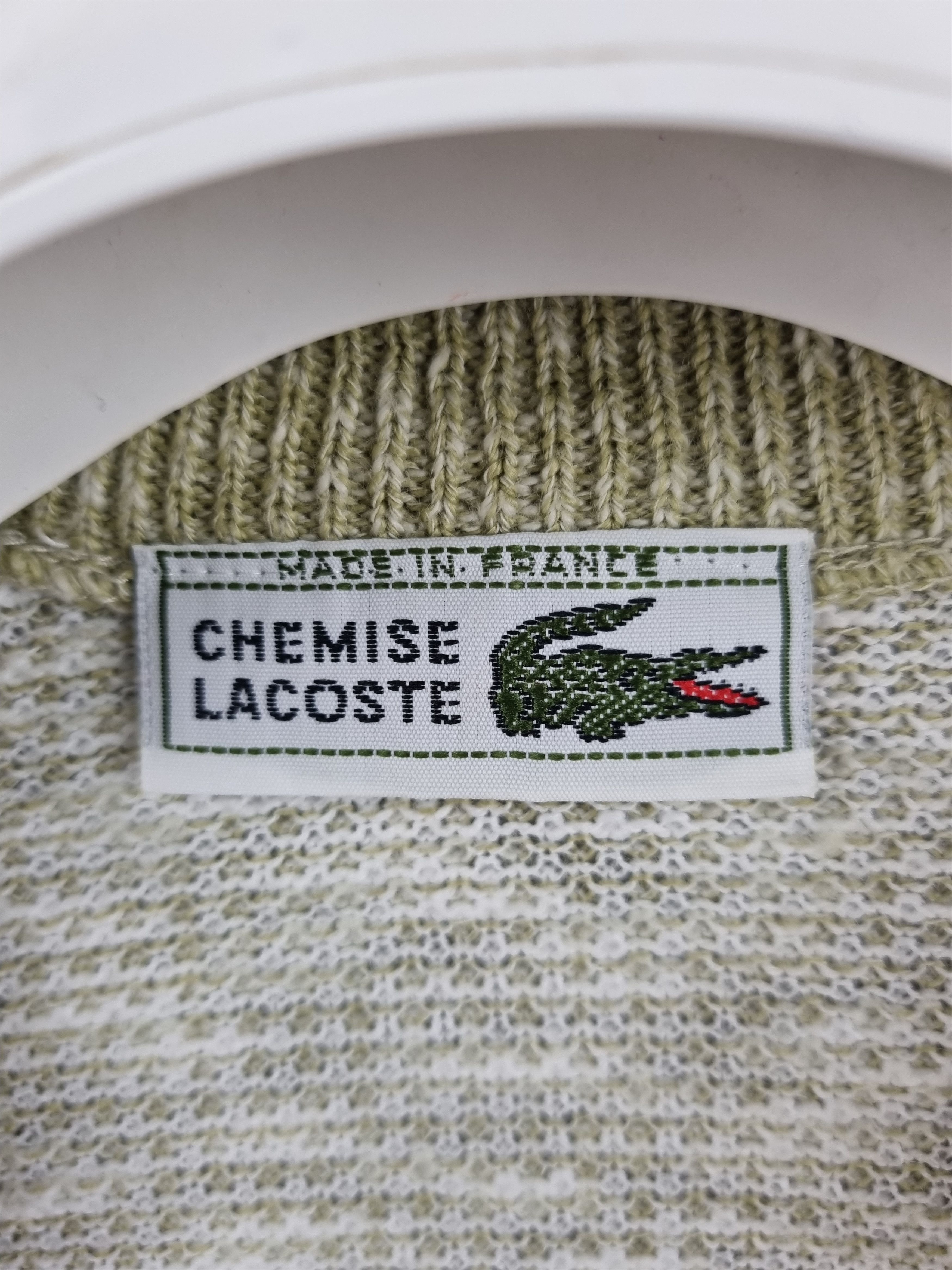 Golf Wang × Lacoste × Vintage 80s Lacoste Chemise Rare Knitwear Sleeveless Sweater/Vest Size US M / EU 48-50 / 2 - 5 Thumbnail