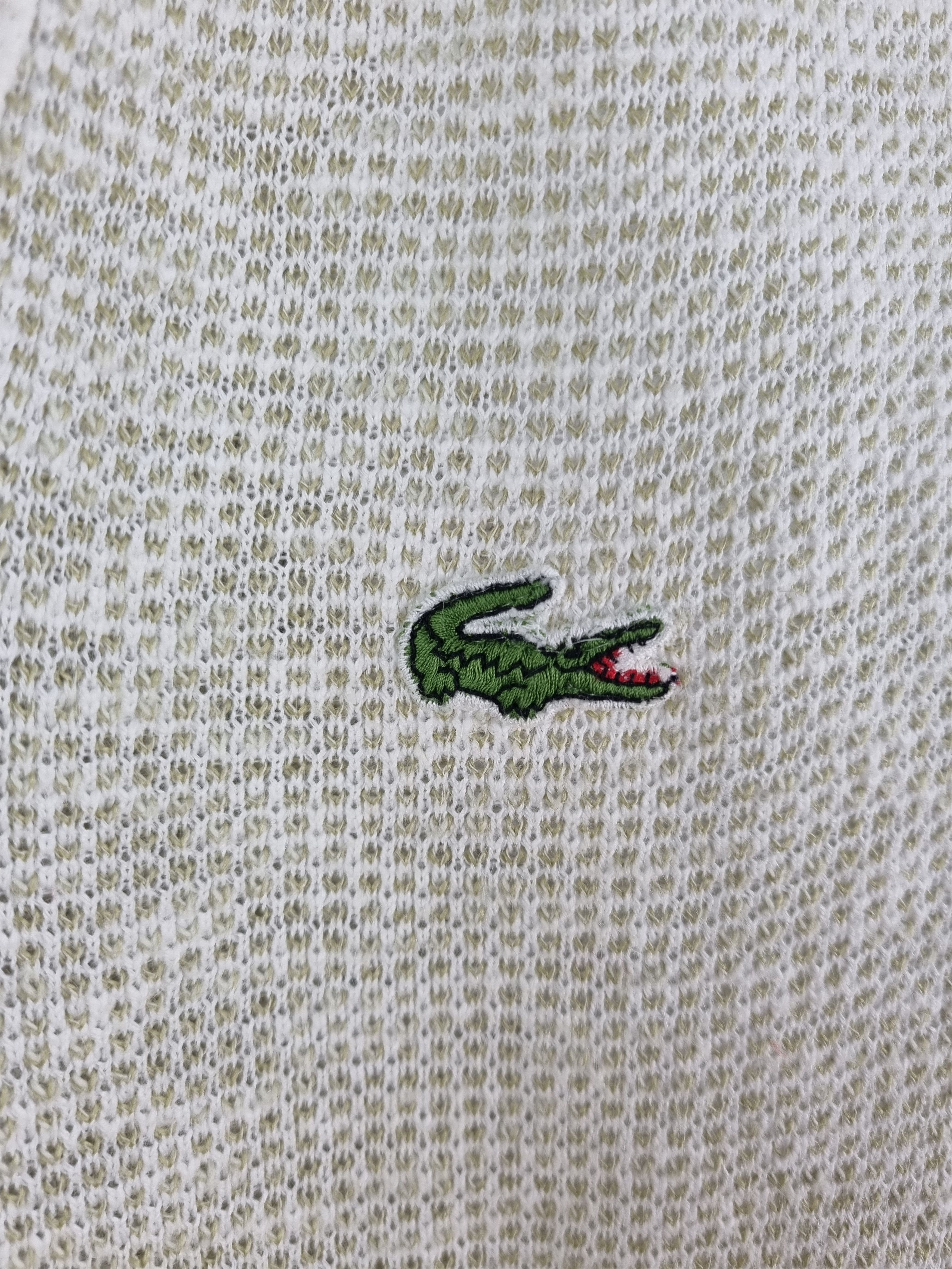 Golf Wang × Lacoste × Vintage 80s Lacoste Chemise Rare Knitwear Sleeveless Sweater/Vest Size US M / EU 48-50 / 2 - 9 Thumbnail