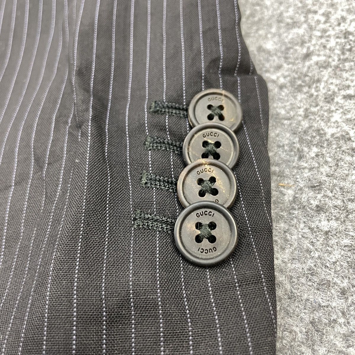 Gucci Vintage Gucci Blazer Size US S / EU 44-46 / 1 - 7 Thumbnail