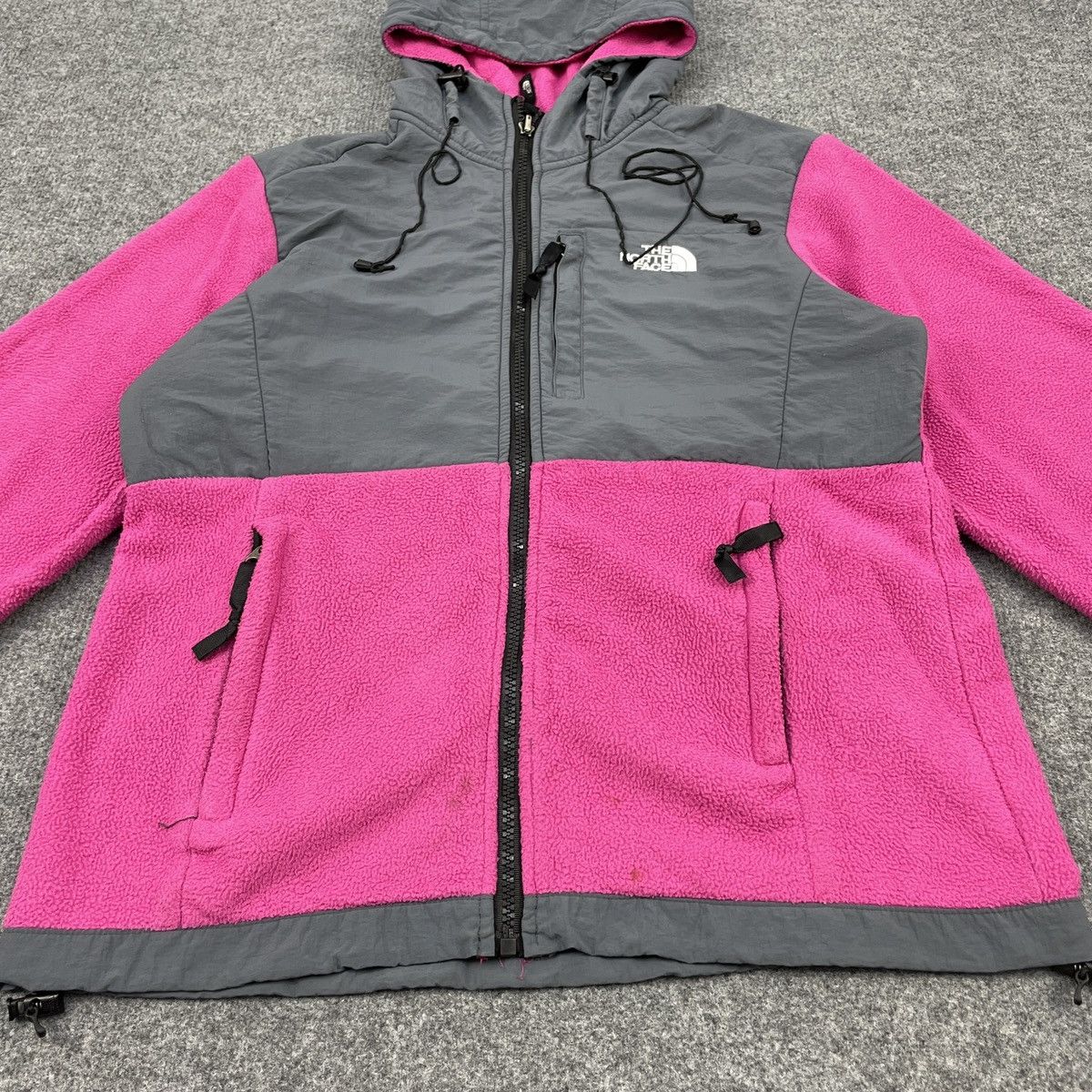 The North Face The North Face Pink Grey Zip Hoodie Sweaters Size M / US 6-8 / IT 42-44 - 4 Thumbnail