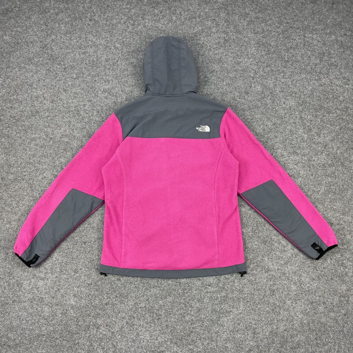 The North Face The North Face Pink Grey Zip Hoodie Sweaters Size M / US 6-8 / IT 42-44 - 2 Thumbnail