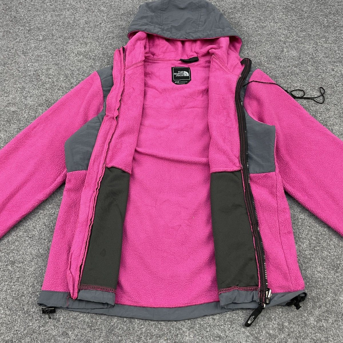 The North Face The North Face Pink Grey Zip Hoodie Sweaters Size M / US 6-8 / IT 42-44 - 9 Thumbnail
