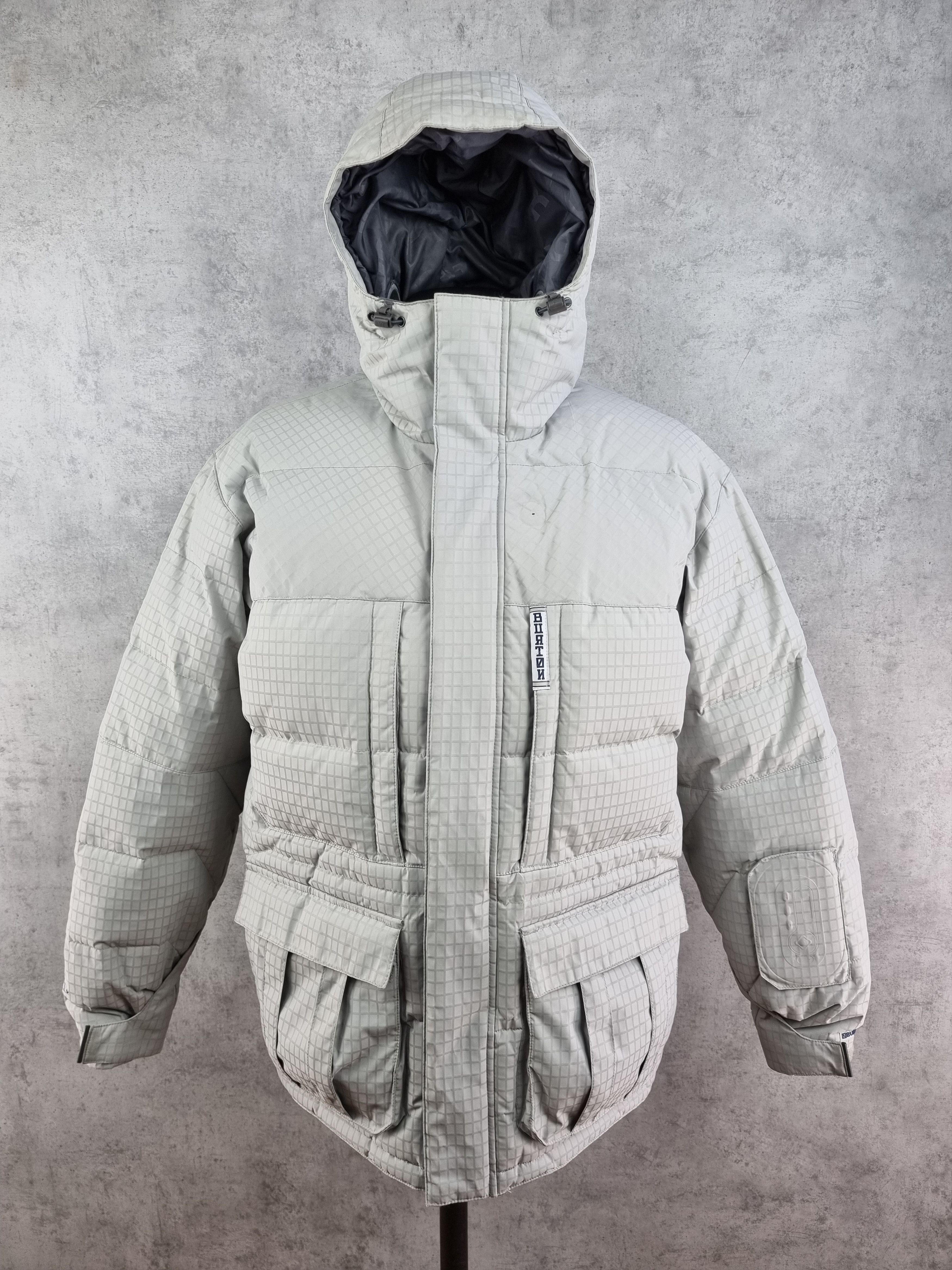 Archival Clothing Burton Audex x MOTOROLA Down Puffer Jacket Grailed