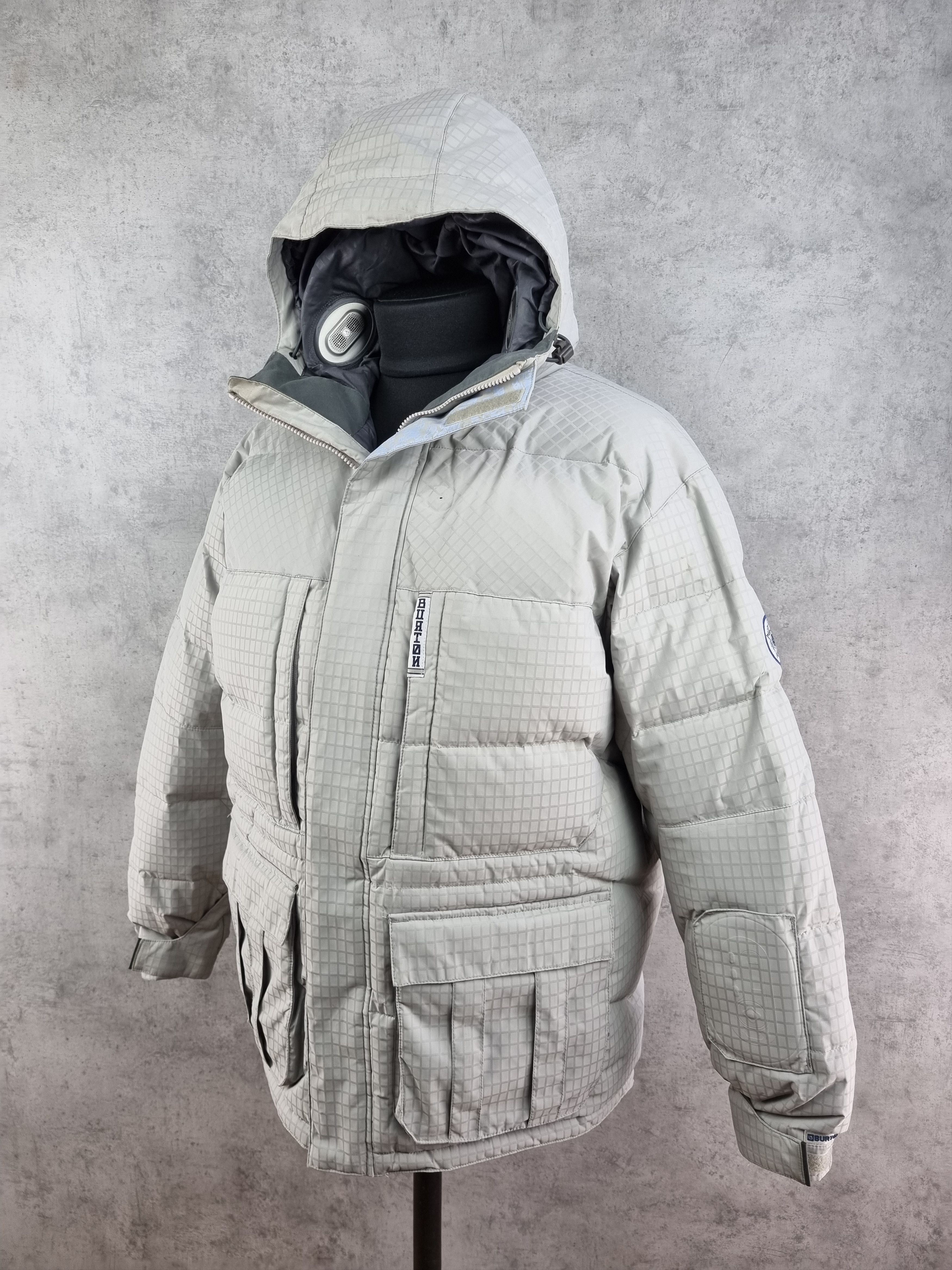 Burton 2007 Burton Audex x MOTOROLA Down Puffer Jacket Size US L / EU 52-54 / 3 - 7 Thumbnail