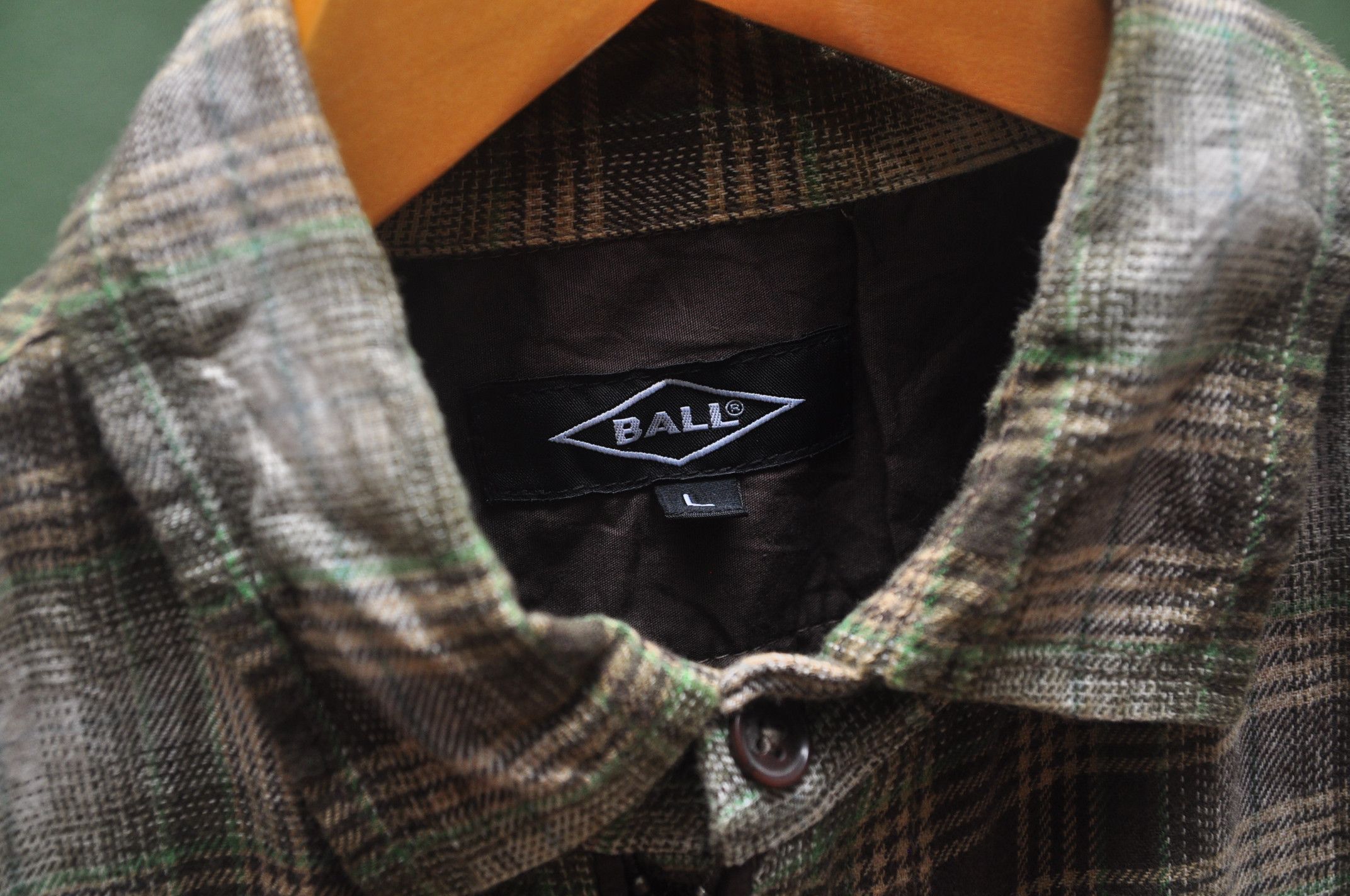 Japanese Brand Vintage Ball Zipper Made In Japan Shirt Size US L / EU 52-54 / 3 - 5 Thumbnail