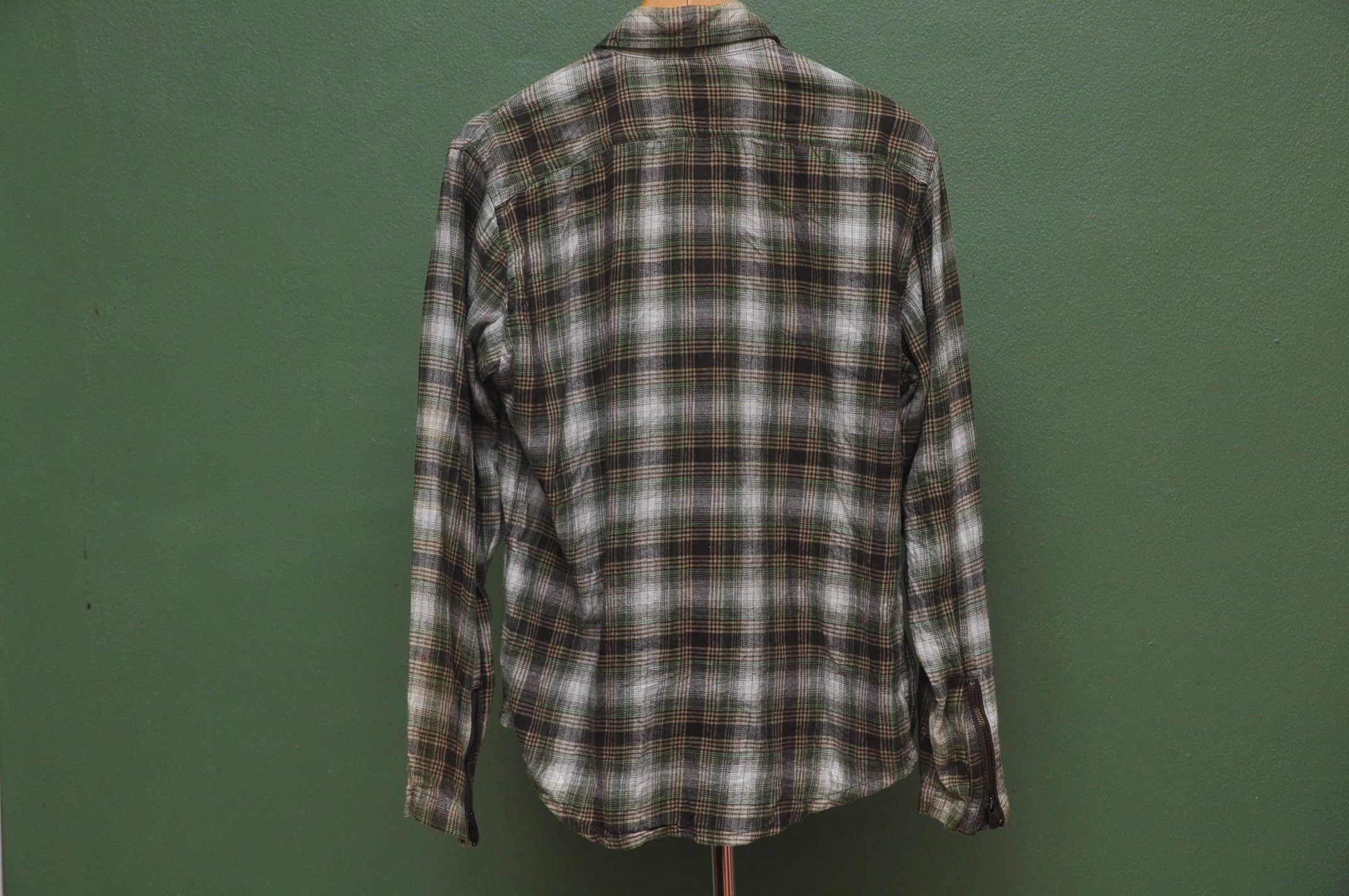 Japanese Brand Vintage Ball Zipper Made In Japan Shirt Size US L / EU 52-54 / 3 - 2 Thumbnail