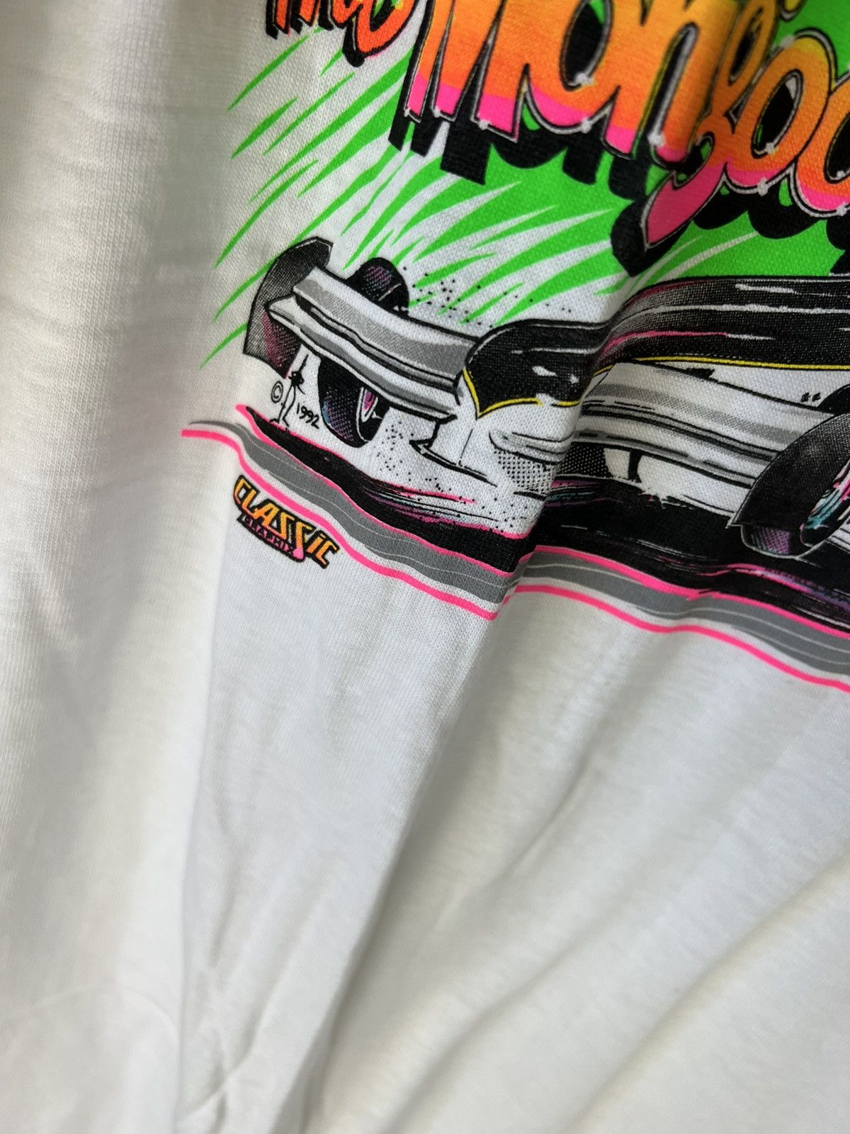 Vintage Vintage 1992 Jack Clark Motorsports Tee Size US XL / EU 56 / 4 - 4 Thumbnail