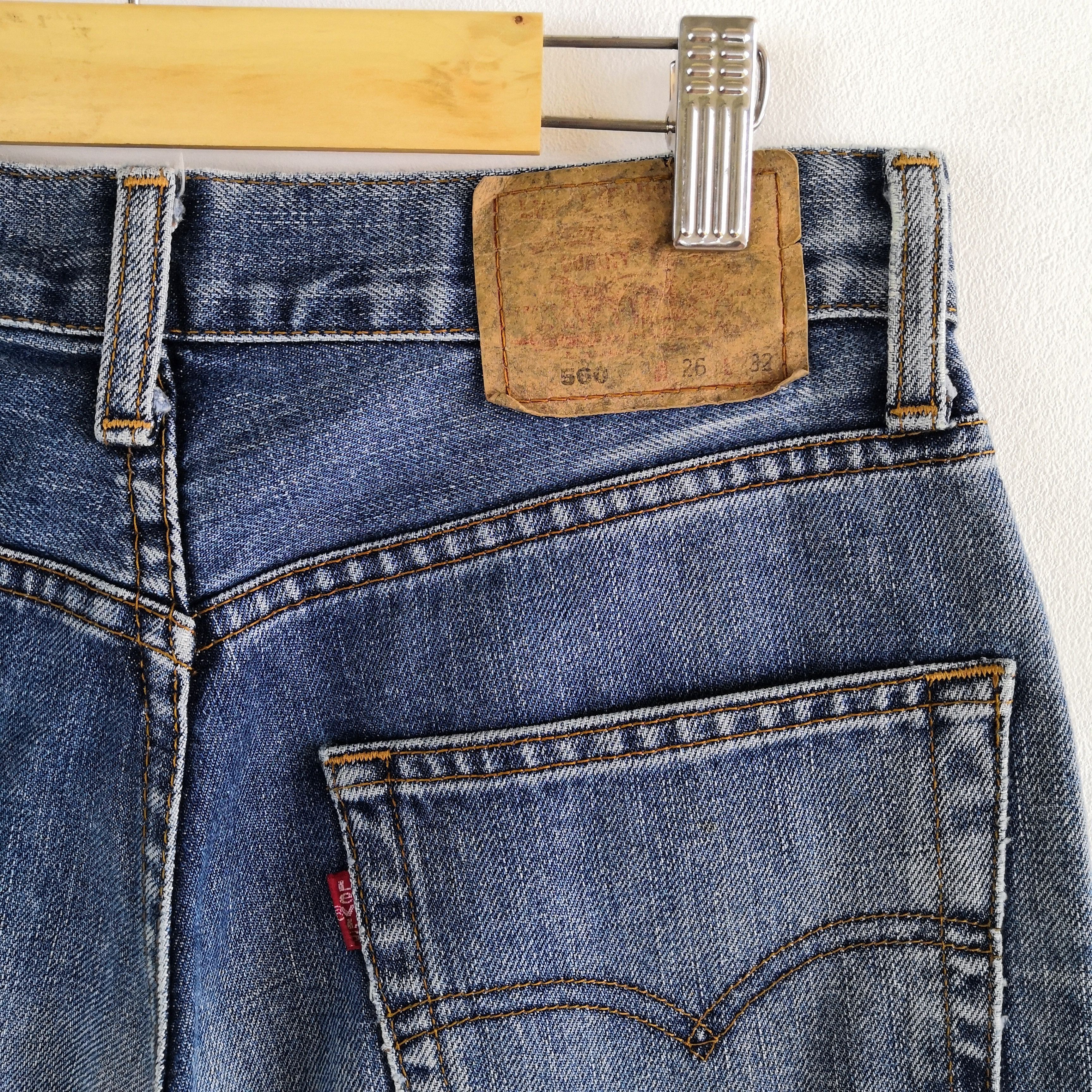 Levi's Vintage Levi's Light Wash Jeans Rusty Levis 560 Denim Pants Size 26" / US 2 / IT 38 - 7 Thumbnail