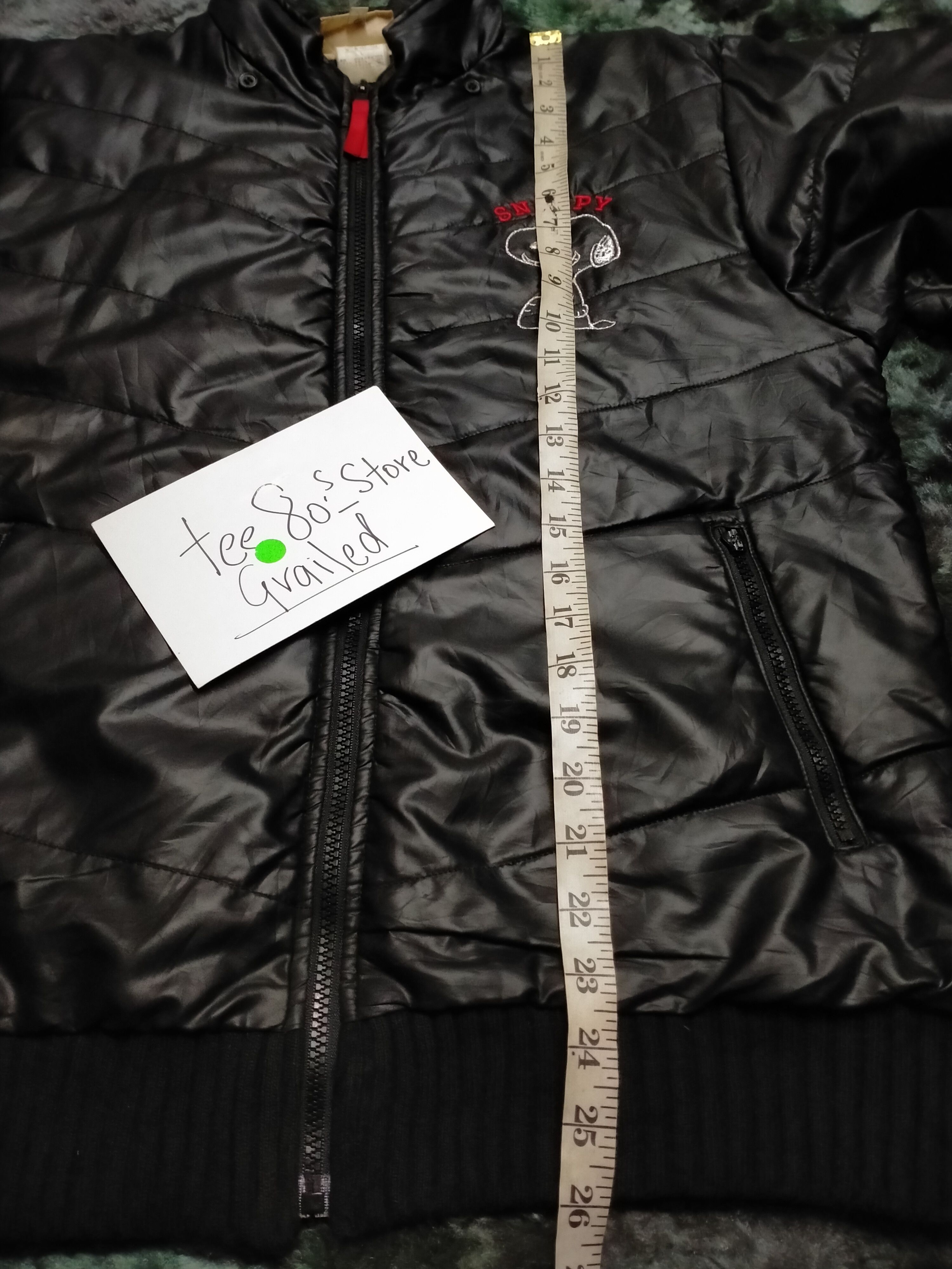 Cartoon Network × Peanuts × Vintage Vintage Snoopy embroidery down jacket Size US L / EU 52-54 / 3 - 13 Thumbnail