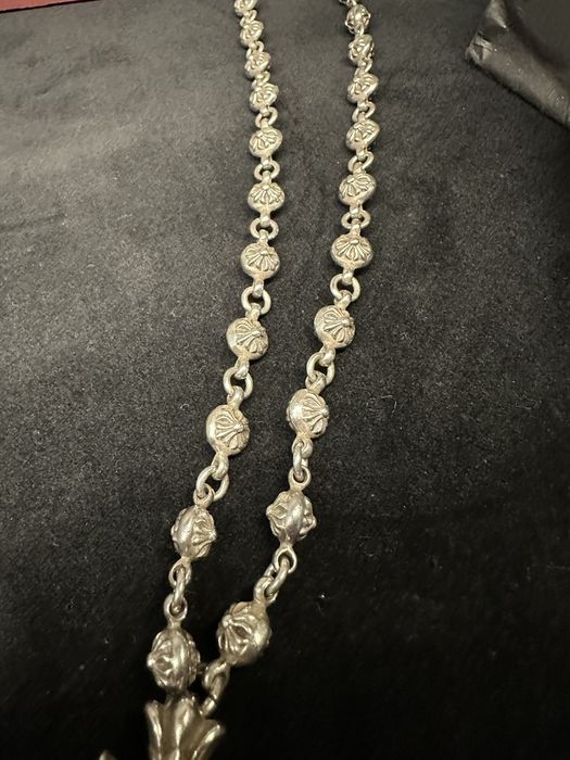 Chrome Hearts Chrome Hearts chain necklace Large Cross Grailed