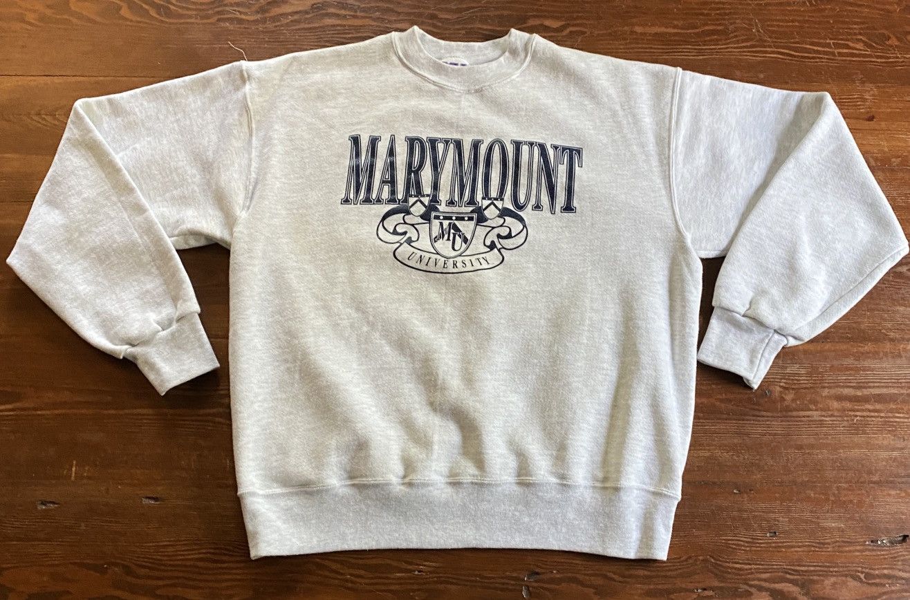 Vintage Vintage 90’s Marymount University MV Crewneck Sweatshirt Size US XL / EU 56 / 4 - 2 Thumbnail