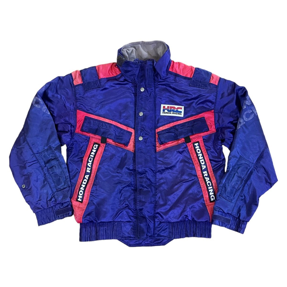 image of Honda Jacket Honda Racing Jacket in Blue, Men's (Size Large)