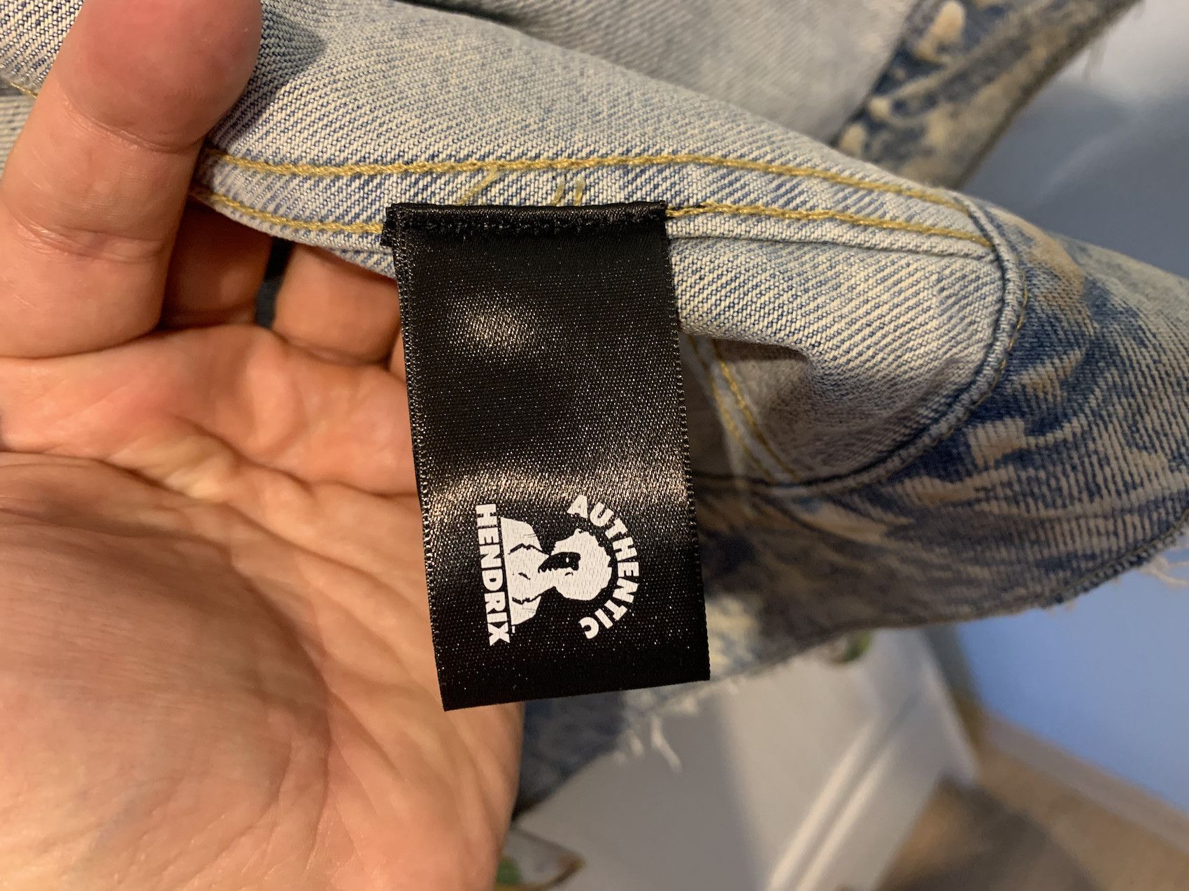 Amiri SS'20 Jacket Distressed Denim Trucker Size US M / EU 48-50 / 2 - 5 Thumbnail