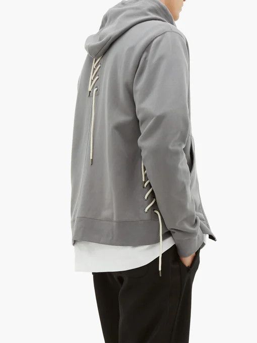 Craig Green Craig Green Laced Zip-Up Hoodie Size US S / EU 44-46 / 1 - 2 Thumbnail