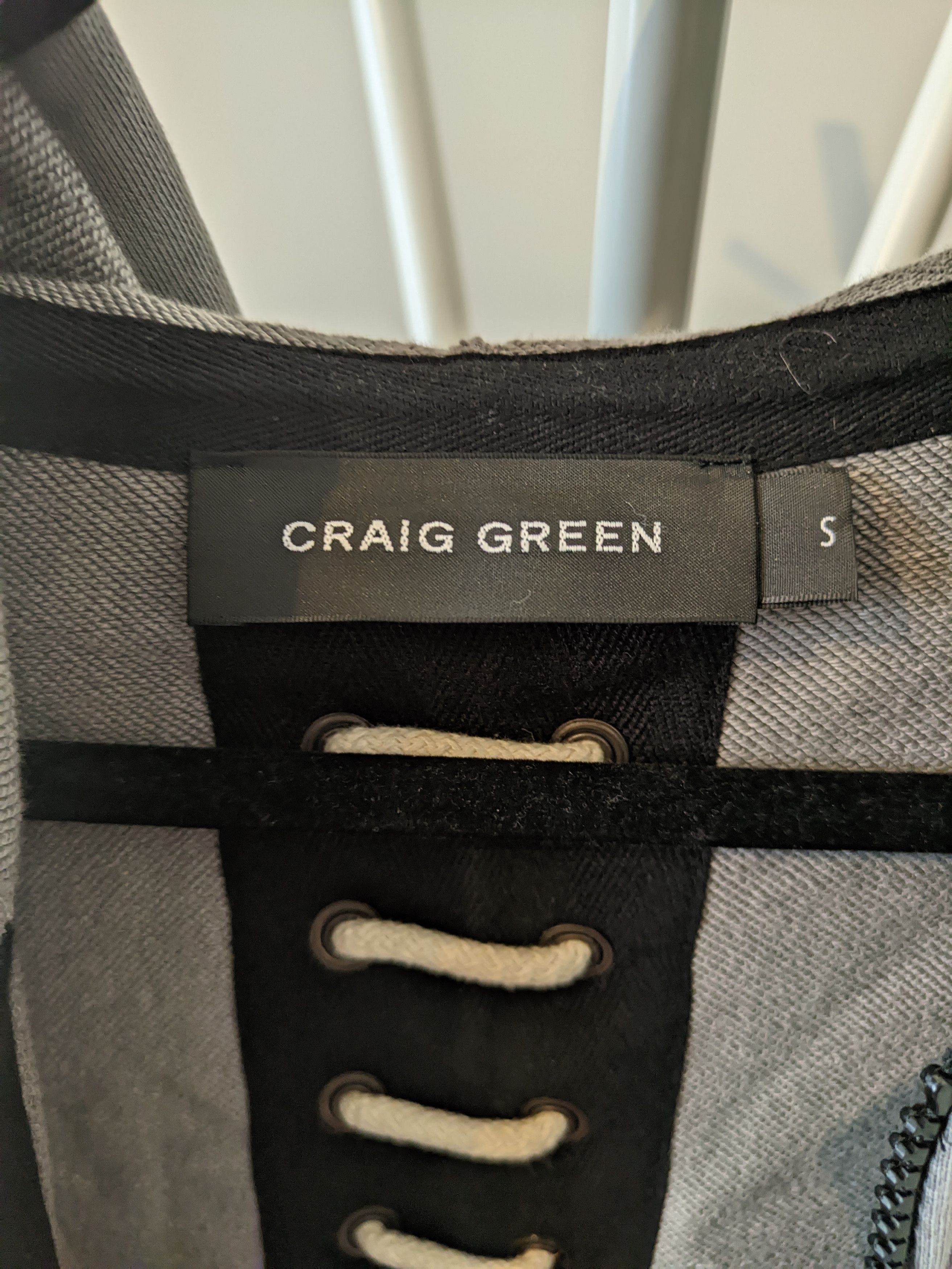 Craig Green Craig Green Laced Zip-Up Hoodie Size US S / EU 44-46 / 1 - 7 Thumbnail