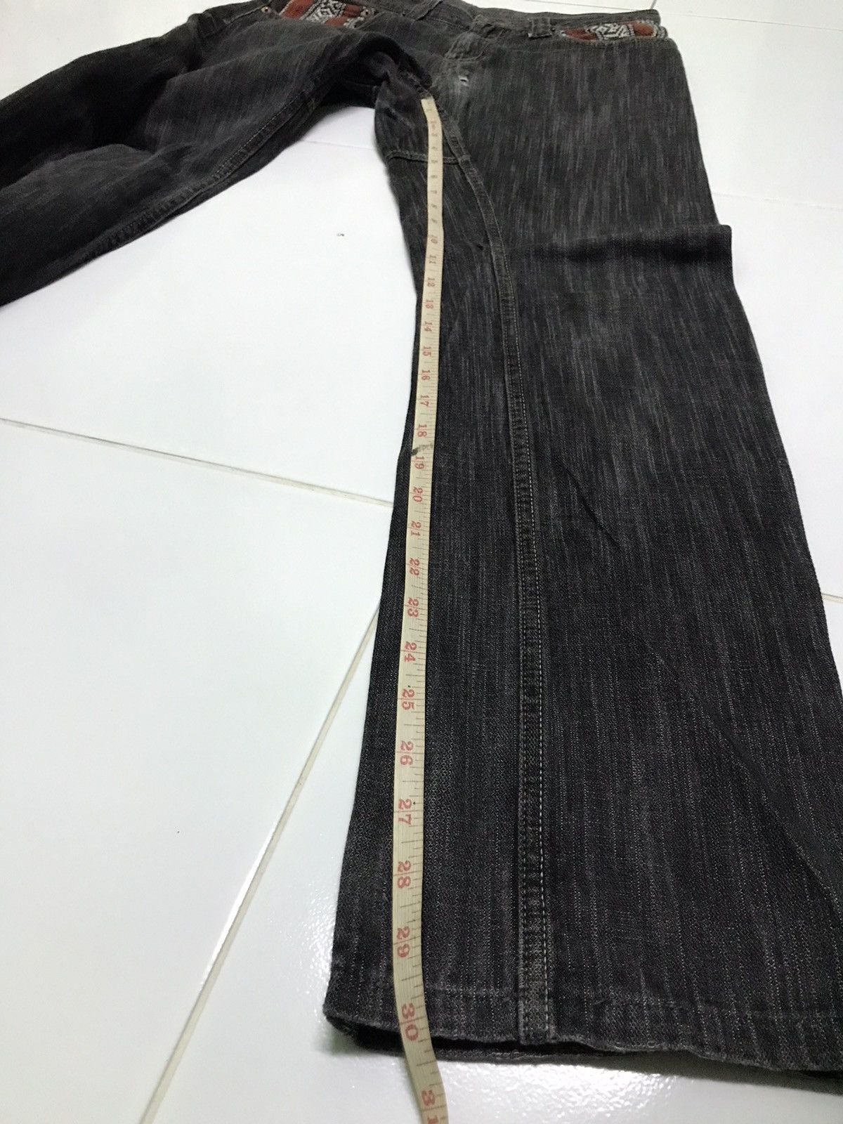 Japanese Brand Modish style denim jeans Size US 30 / EU 46 - 9 Thumbnail