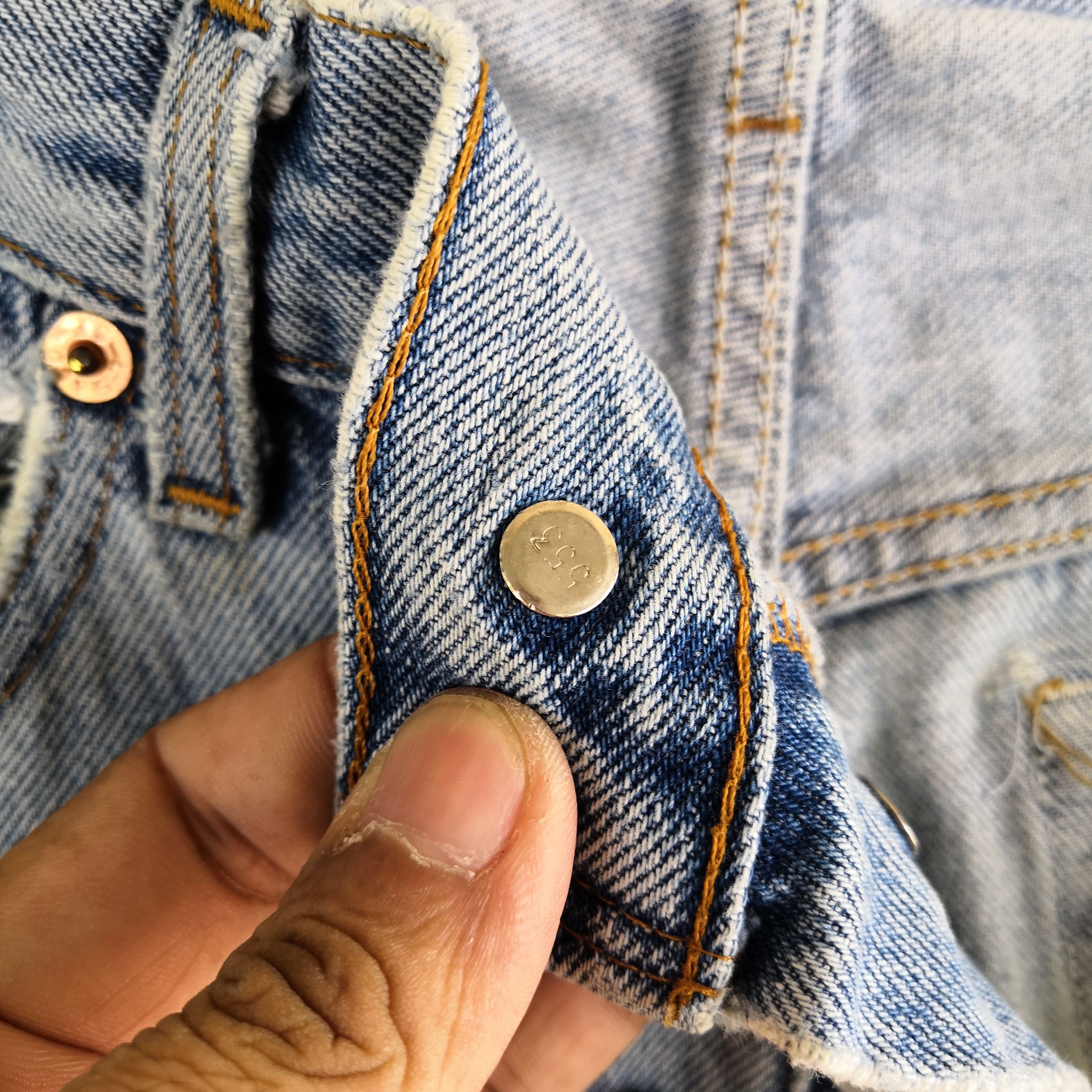 Levi's Vintage Levis 501 Light Wash Jeans Levi's Distressed Denim Size US 30 / EU 46 - 10 Thumbnail