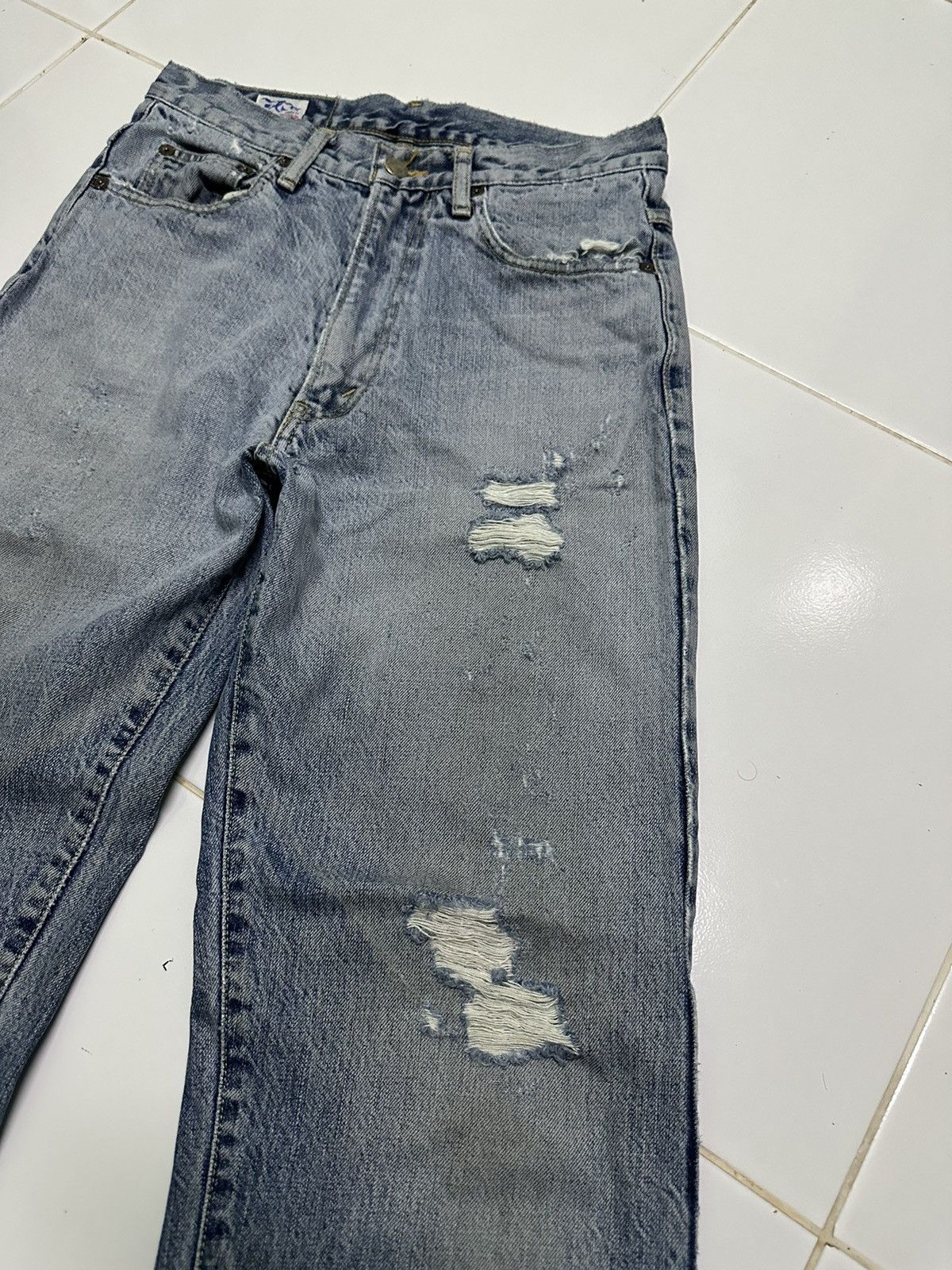 EIGHT-G × Japanese Brand × Vintage Vintaeg Eight G denim jeans Size US 28 / EU 44 - 5 Thumbnail