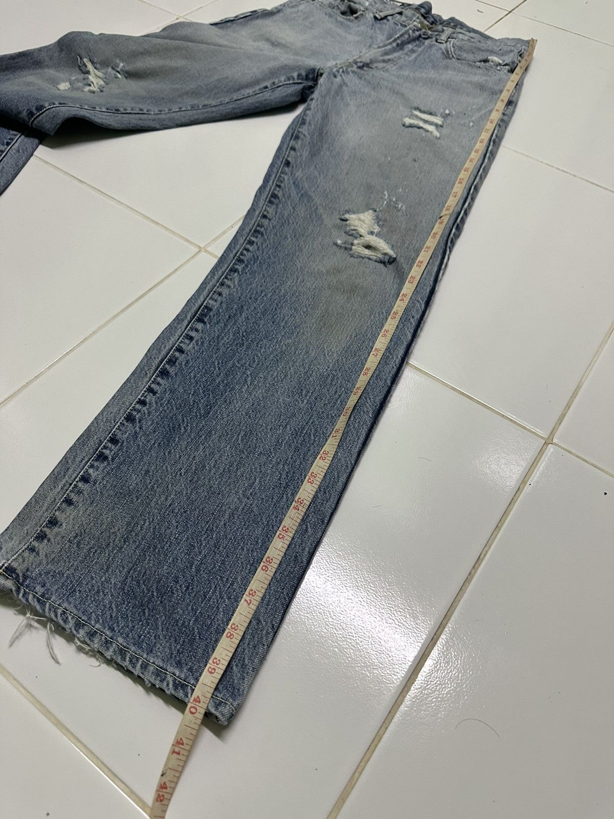 EIGHT-G × Japanese Brand × Vintage Vintaeg Eight G denim jeans Size US 28 / EU 44 - 9 Thumbnail