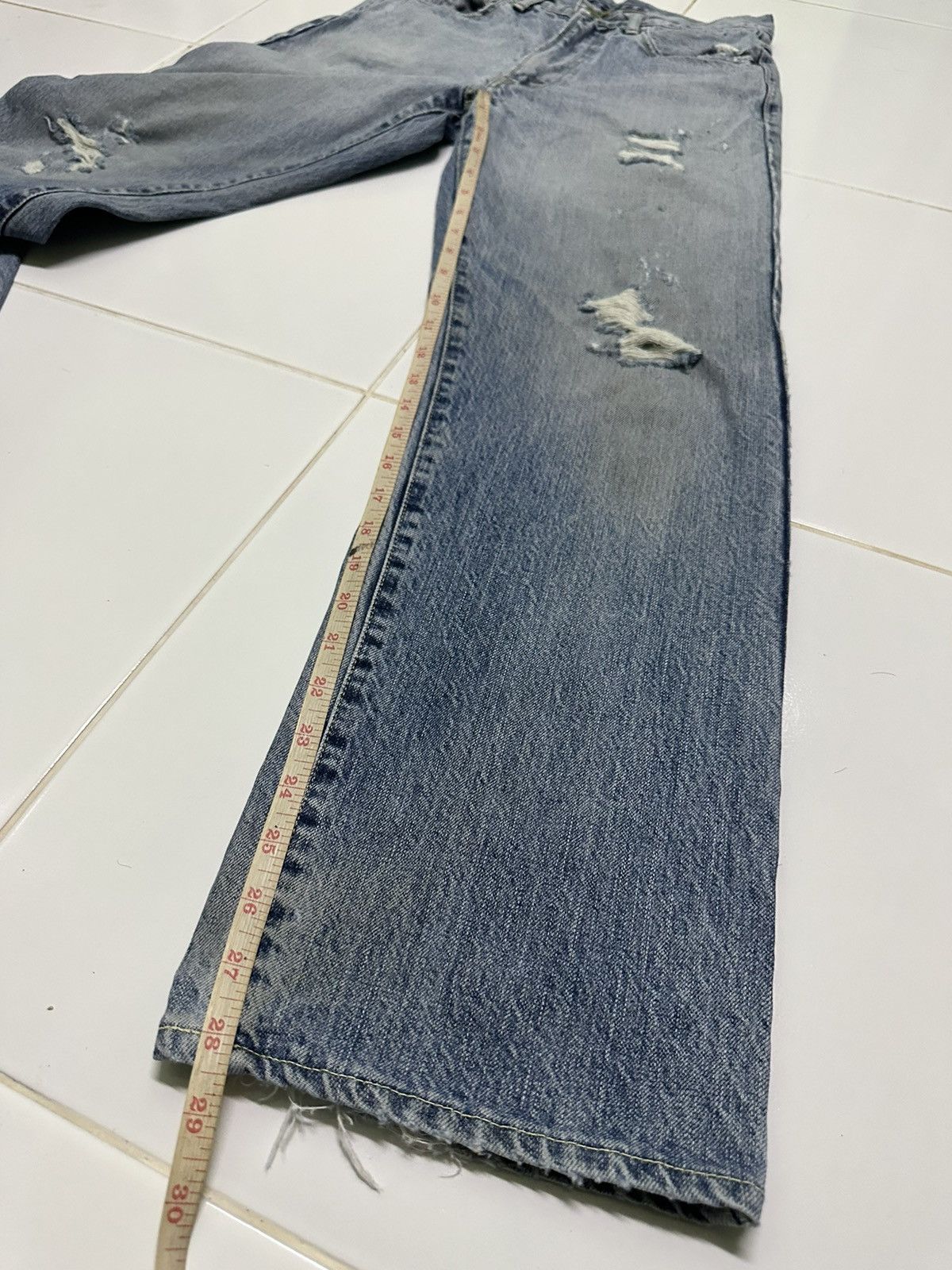EIGHT-G × Japanese Brand × Vintage Vintaeg Eight G denim jeans Size US 28 / EU 44 - 11 Thumbnail