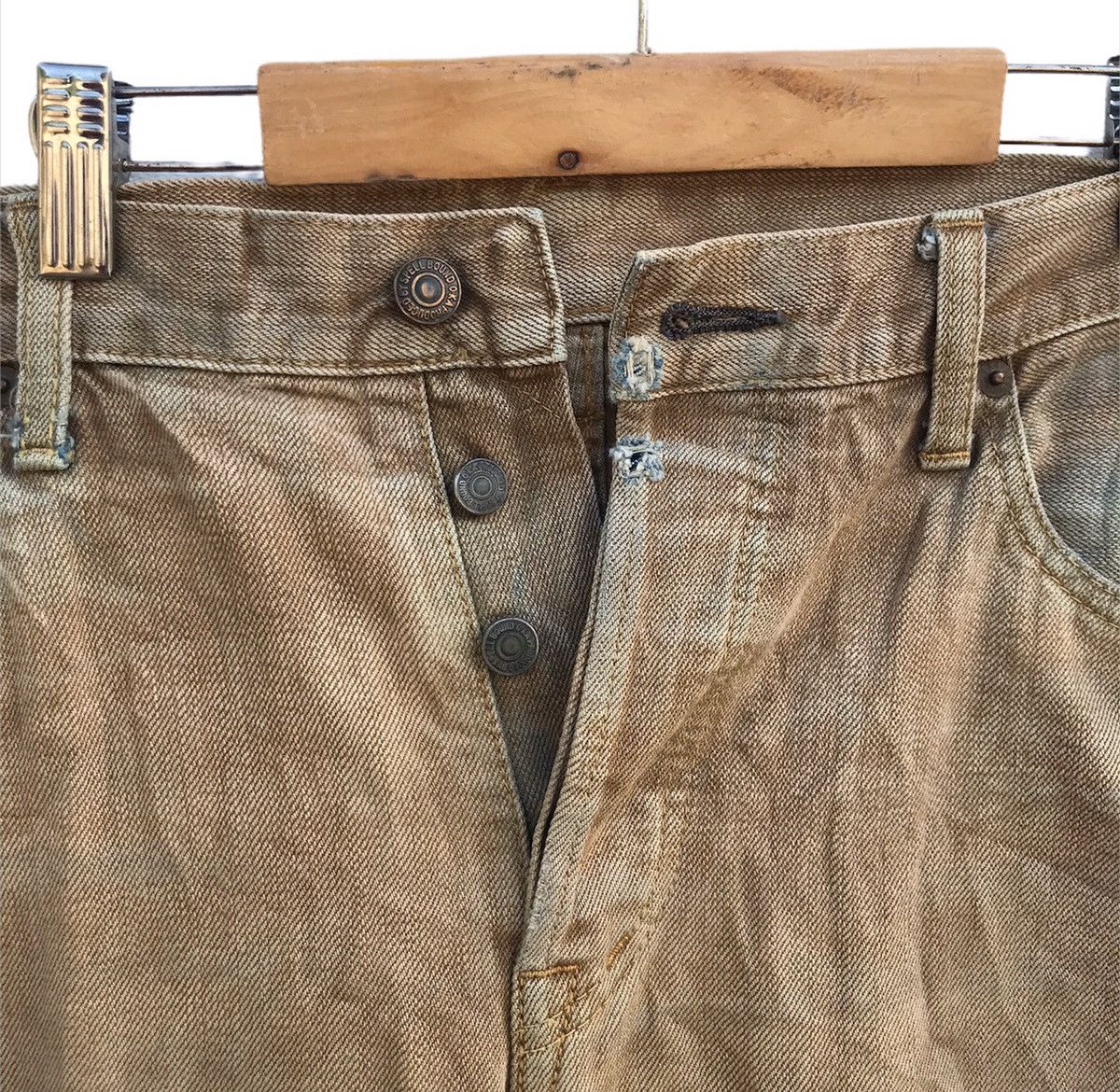 Vintage Vintage Spell bound distressed denim jeans Size US 36 / EU 52 - 2 Thumbnail