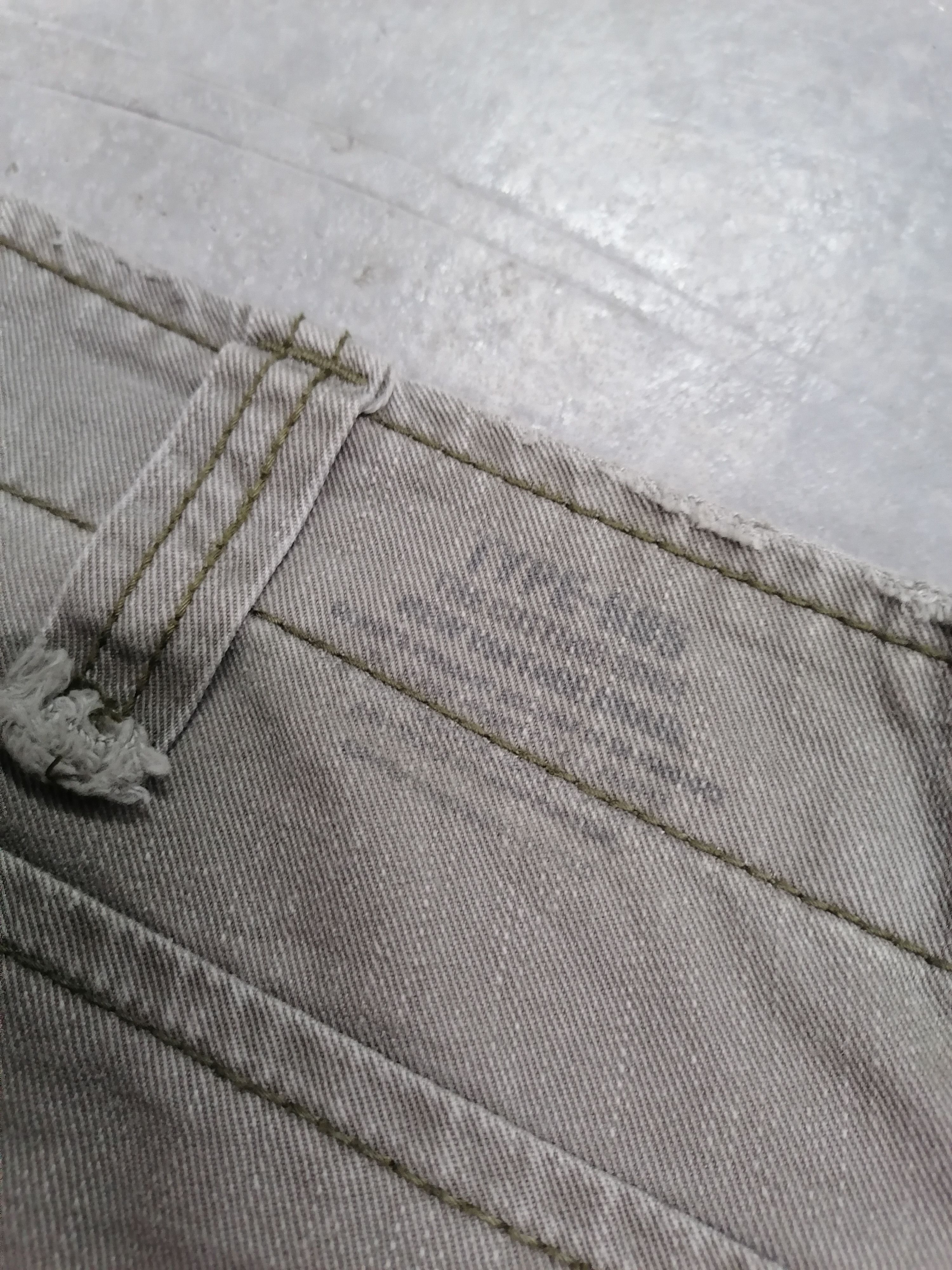 20471120 × Japanese Brand 🔥Edwin 505 Khaki Flare Bushpants⚡⚡⚡ Size US 31 - 9 Thumbnail