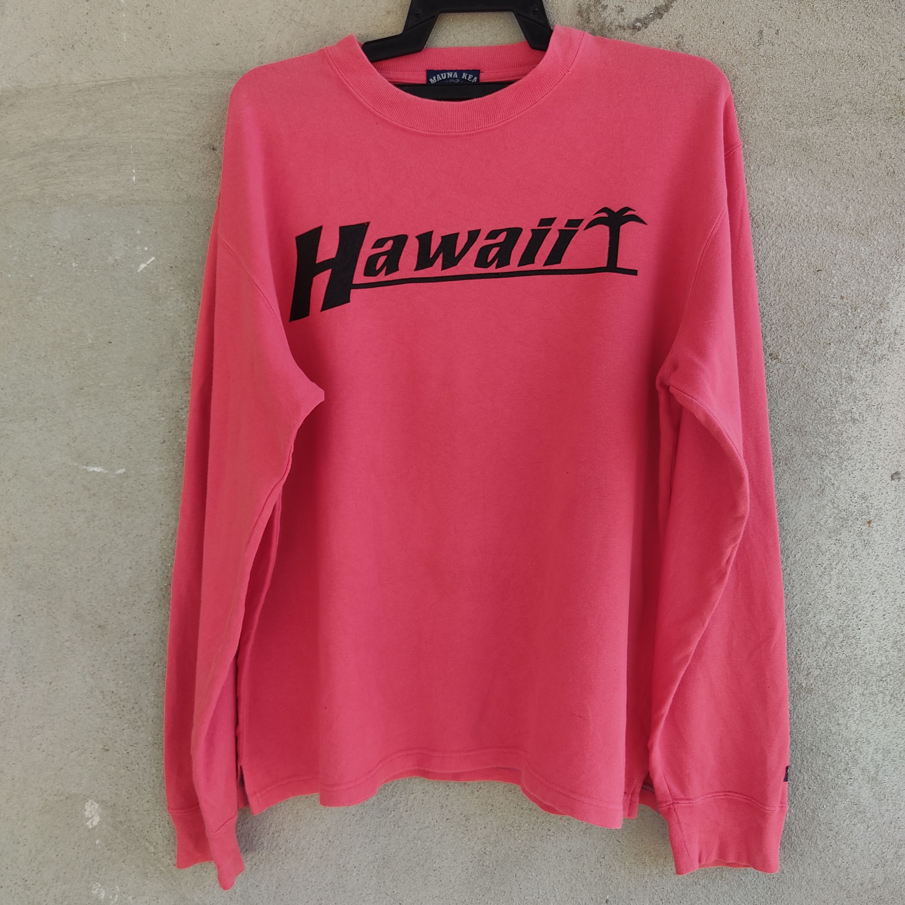 Vintage Vintage Hawaii Mauna Kea Red Sweatshirt Size US M / EU 48-50 / 2 - 1 Thumbnail