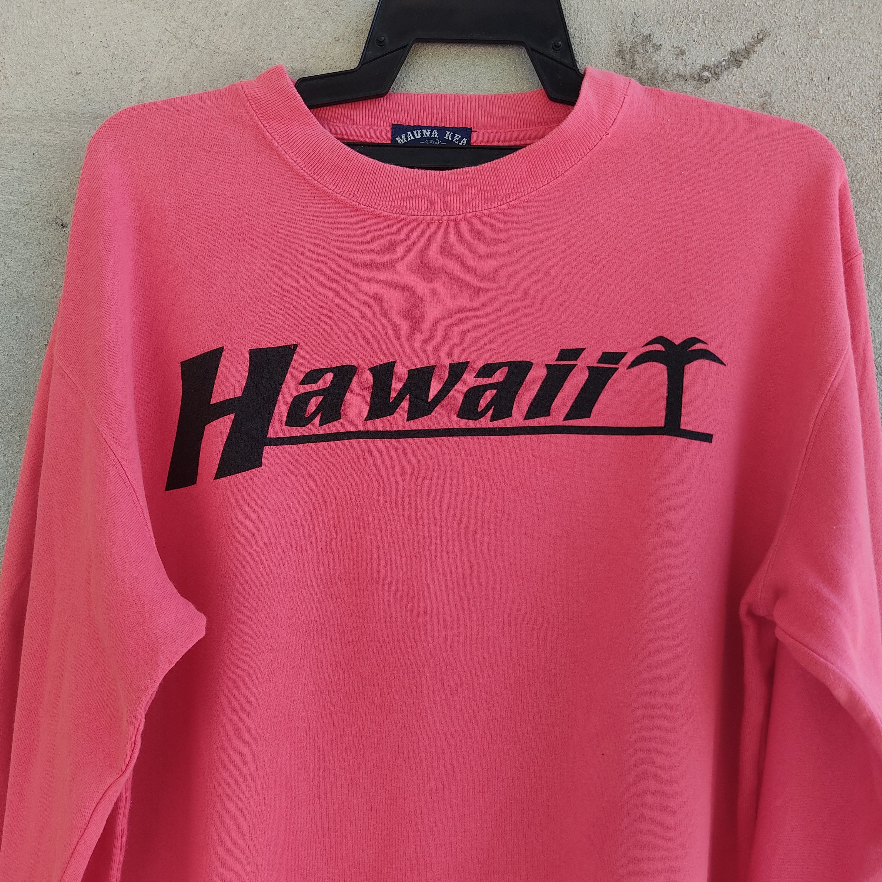 Vintage Vintage Hawaii Mauna Kea Red Sweatshirt Size US M / EU 48-50 / 2 - 3 Thumbnail