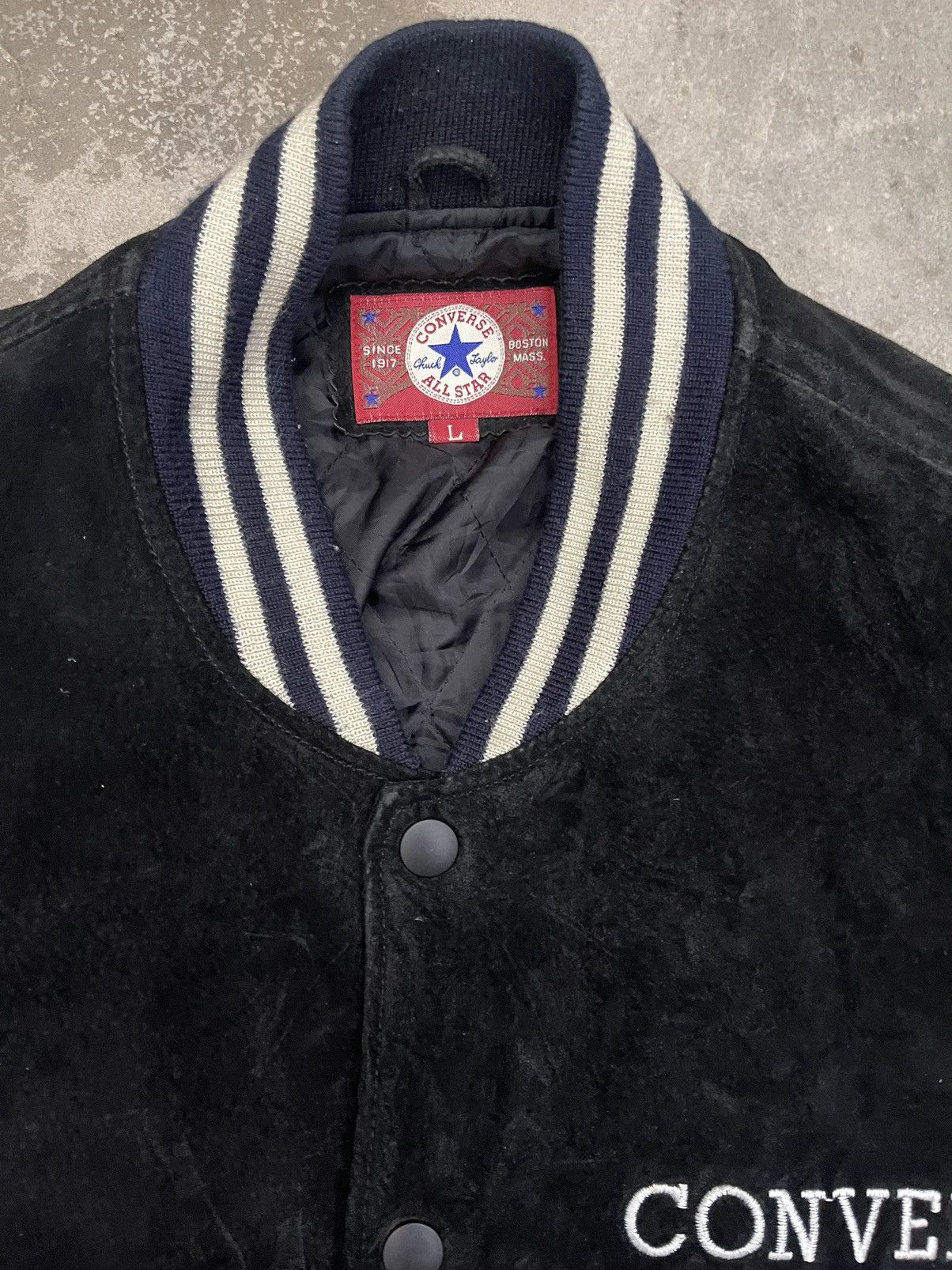 Converse Retro Velvet Converse All Star Varsity Jacket – Rare Find Size US L / EU 52-54 / 3 - 5 Thumbnail