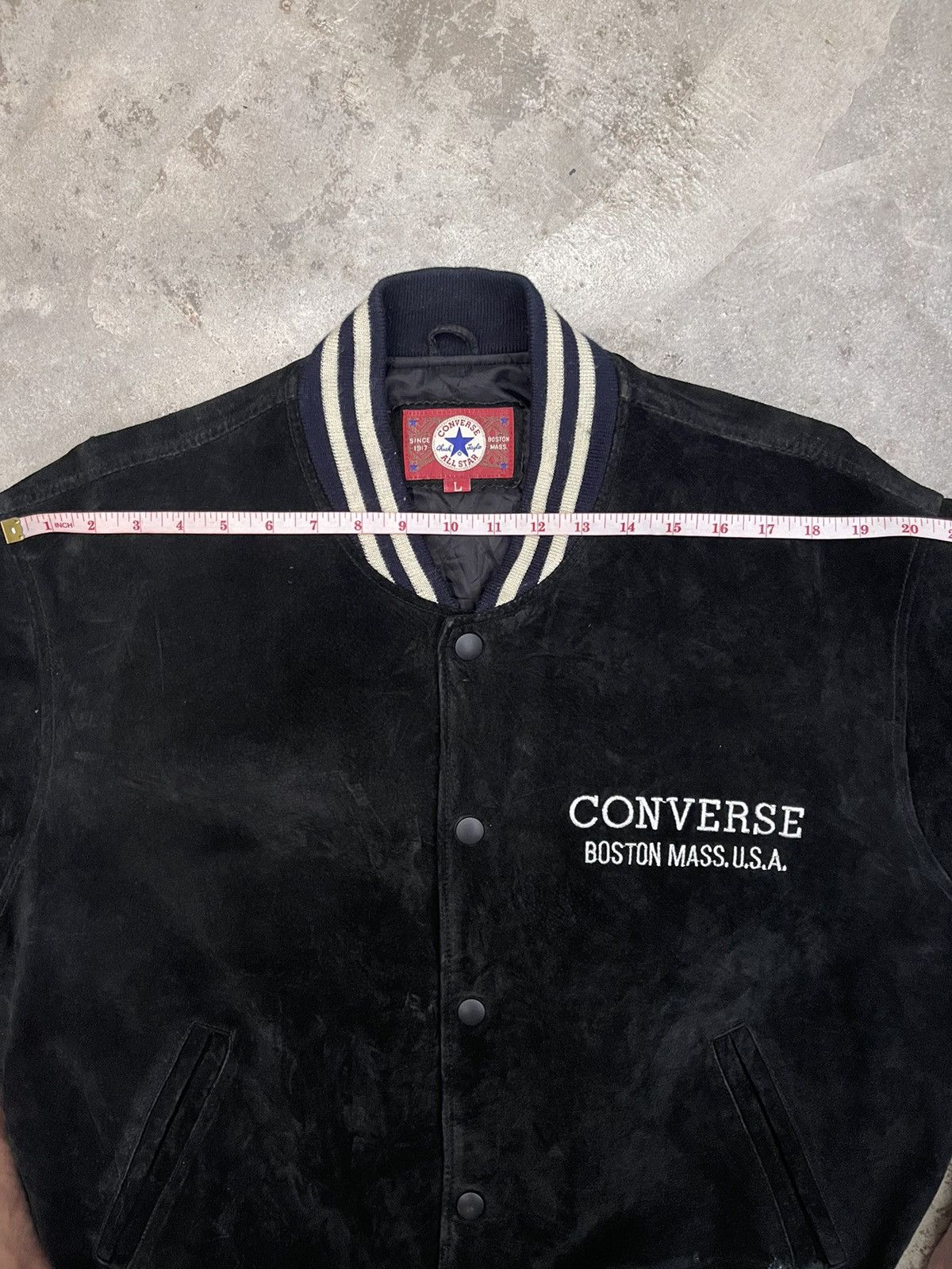 Converse Retro Velvet Converse All Star Varsity Jacket – Rare Find Size US L / EU 52-54 / 3 - 11 Thumbnail