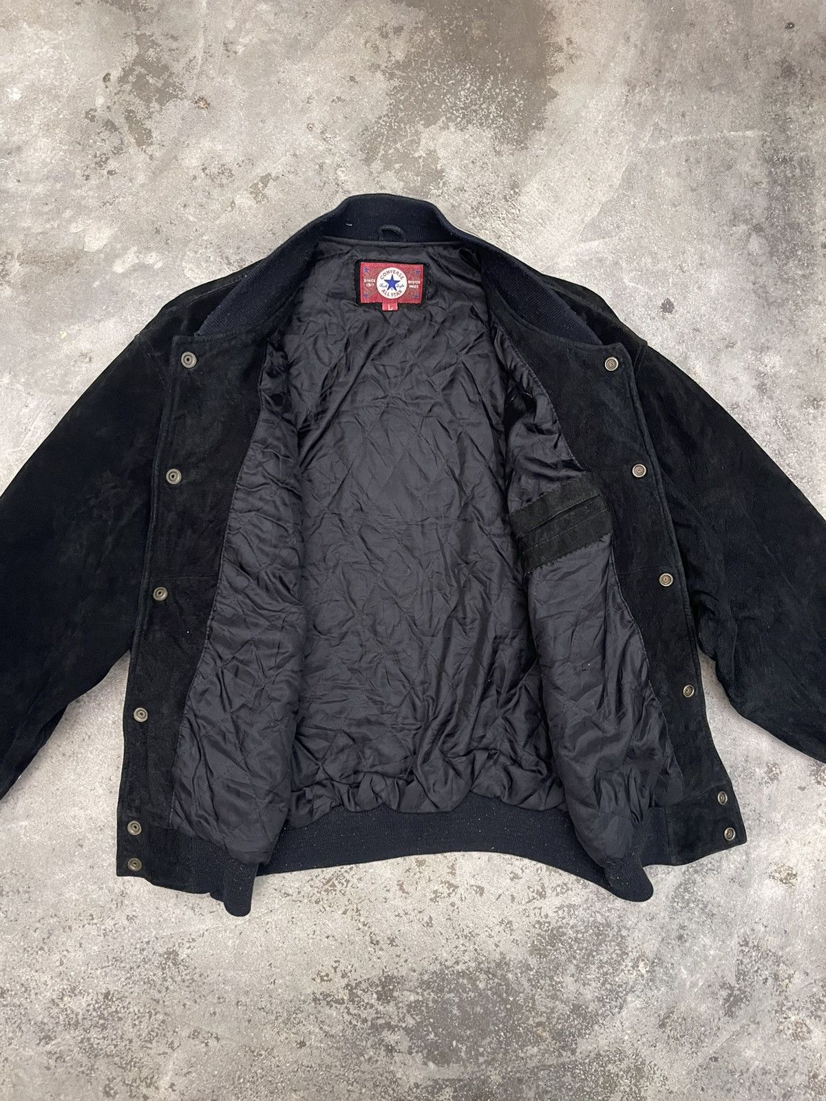 Converse Retro Velvet Converse All Star Varsity Jacket – Rare Find Size US L / EU 52-54 / 3 - 6 Thumbnail