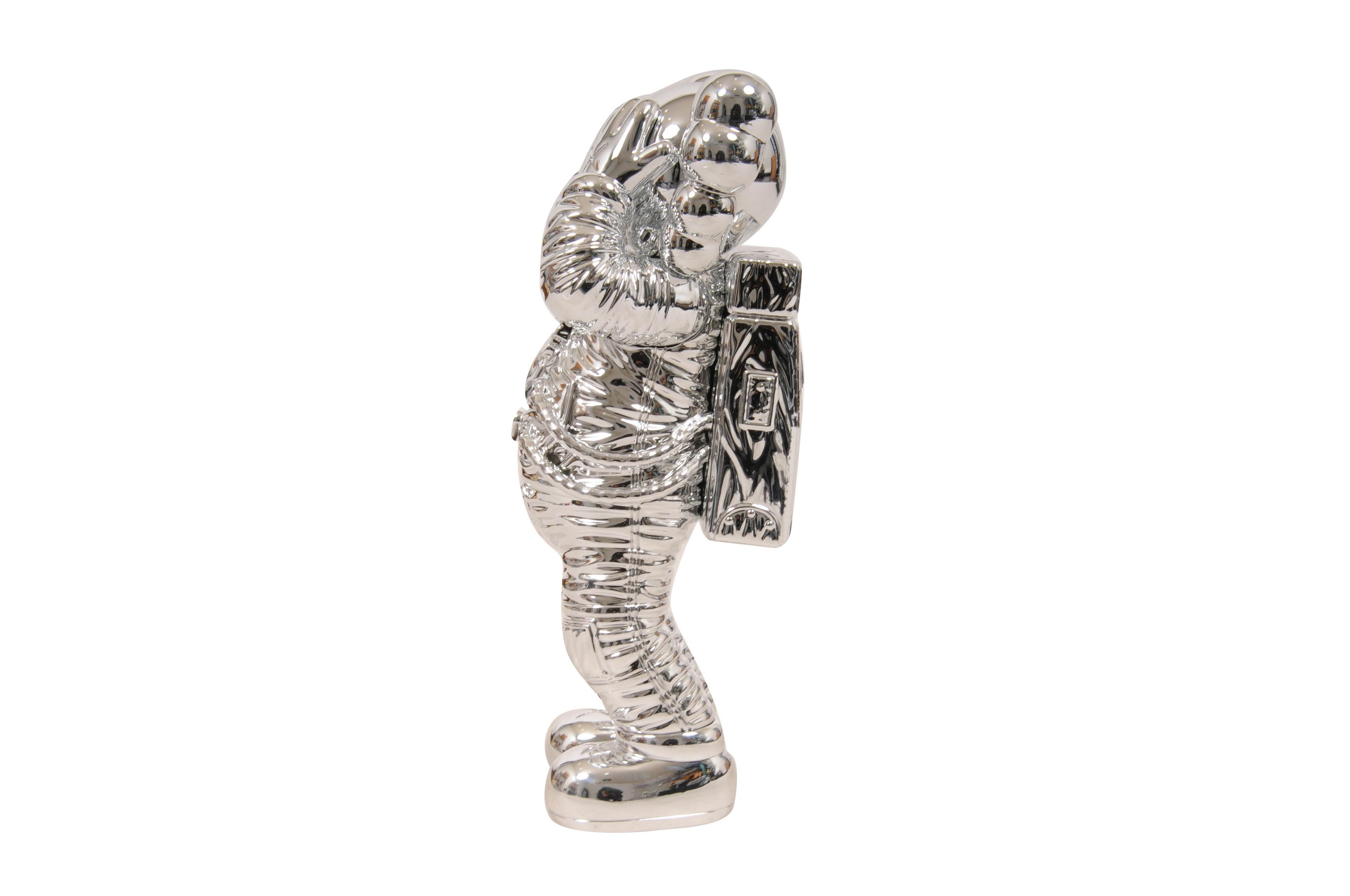 Kaws Holiday Space Figure Silver Chrome Size ONE SIZE - 4 Thumbnail