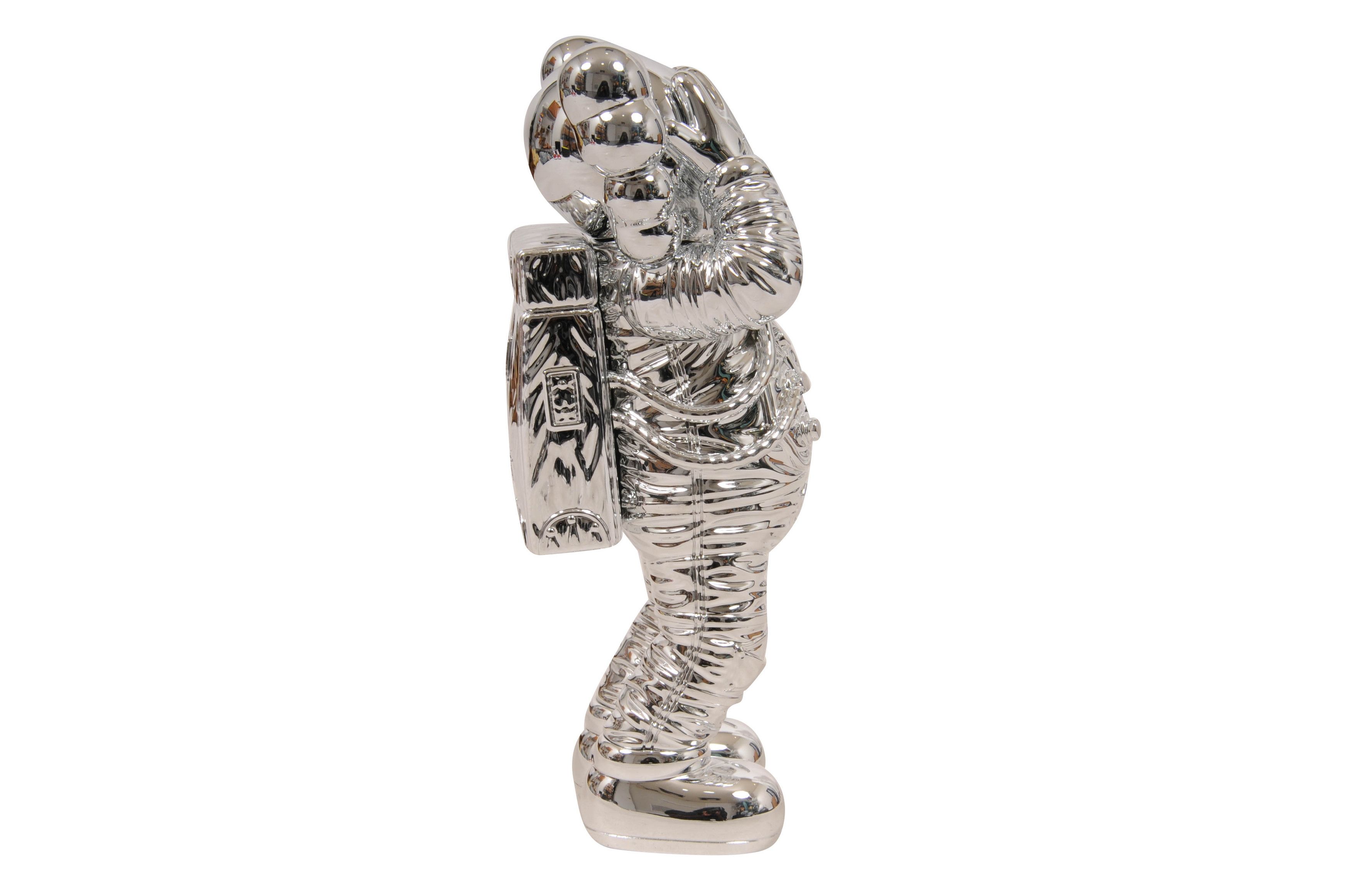 Kaws Holiday Space Figure Silver Chrome Size ONE SIZE - 2 Thumbnail
