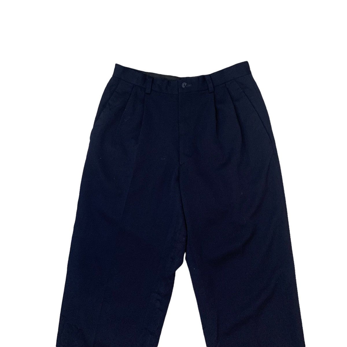 Issey Miyake 🔥80s Issey Miyake Men Wool Gabardine Pants Size US 28 / EU 44 - 5 Thumbnail