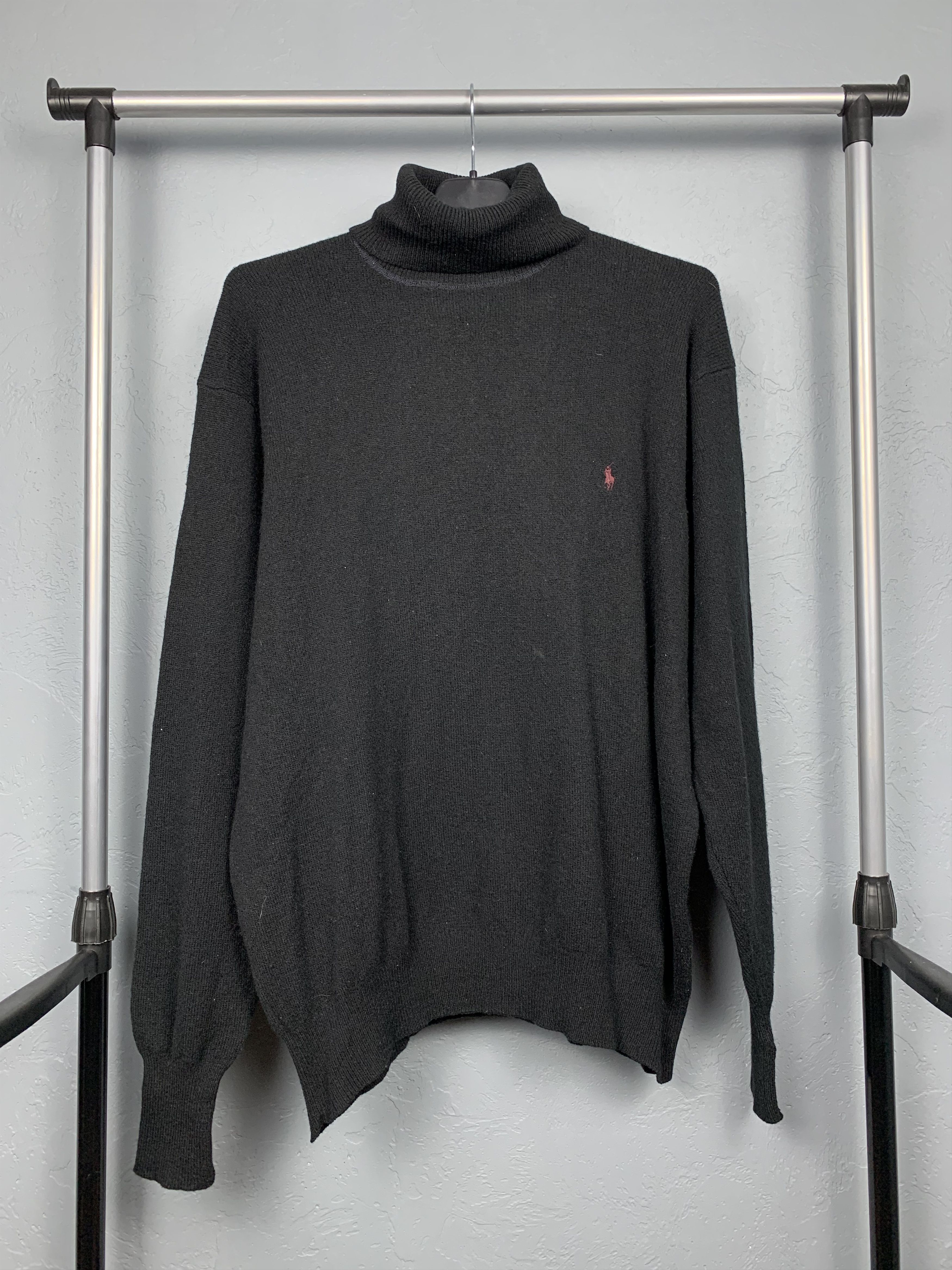 Polo Ralph Lauren Polo Ralph Lauren Mens Vintage Turtleneck Wool Sweater Size US XL / EU 56 / 4 - 1 Thumbnail