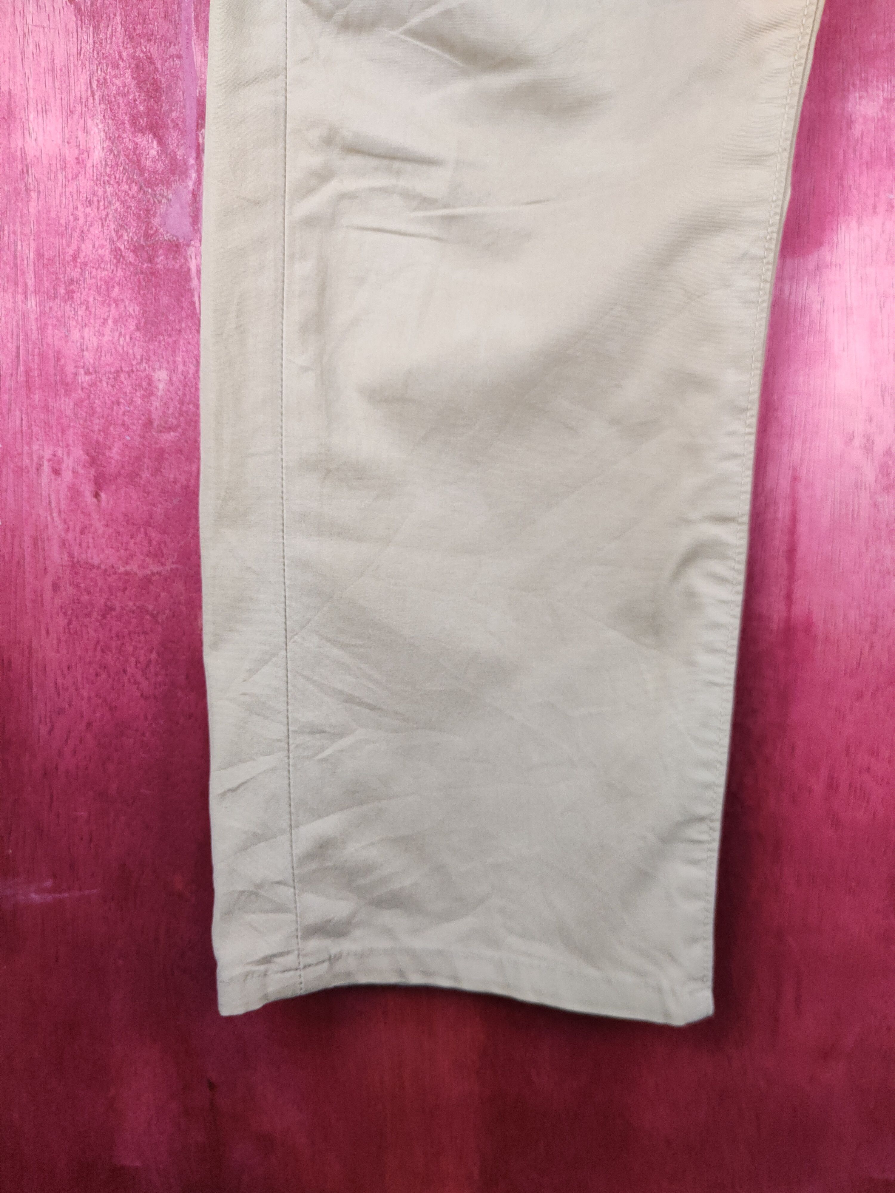 Japanese Brand Levis Beige Multipocket Ripped Casual Pants #S762 Size US 34 / EU 50 - 4 Thumbnail