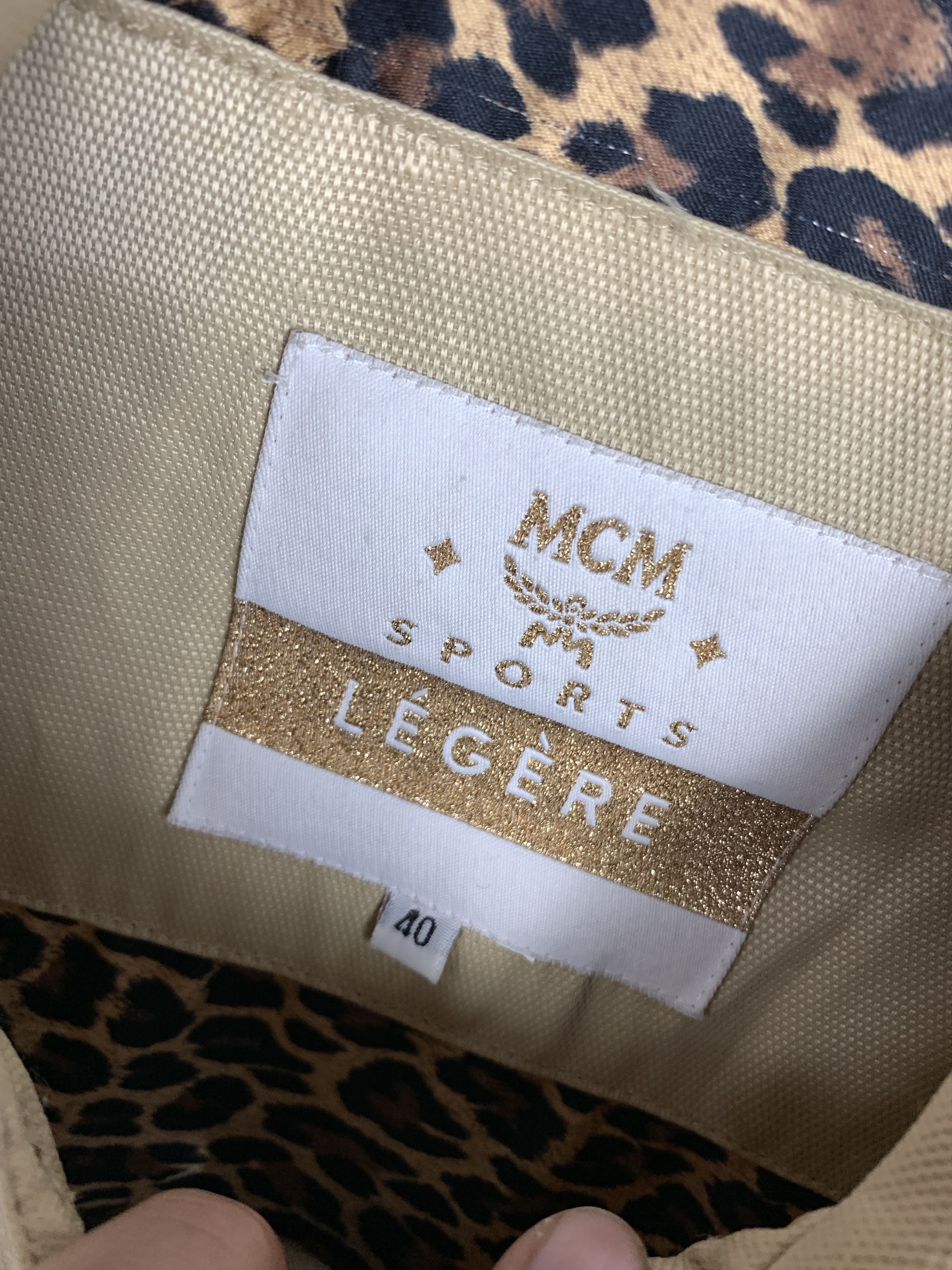 MCM × Vintage MCM Sports Legere Vintage Womens Jacket Size XL / US 12-14 / IT 48-50 - 3 Thumbnail