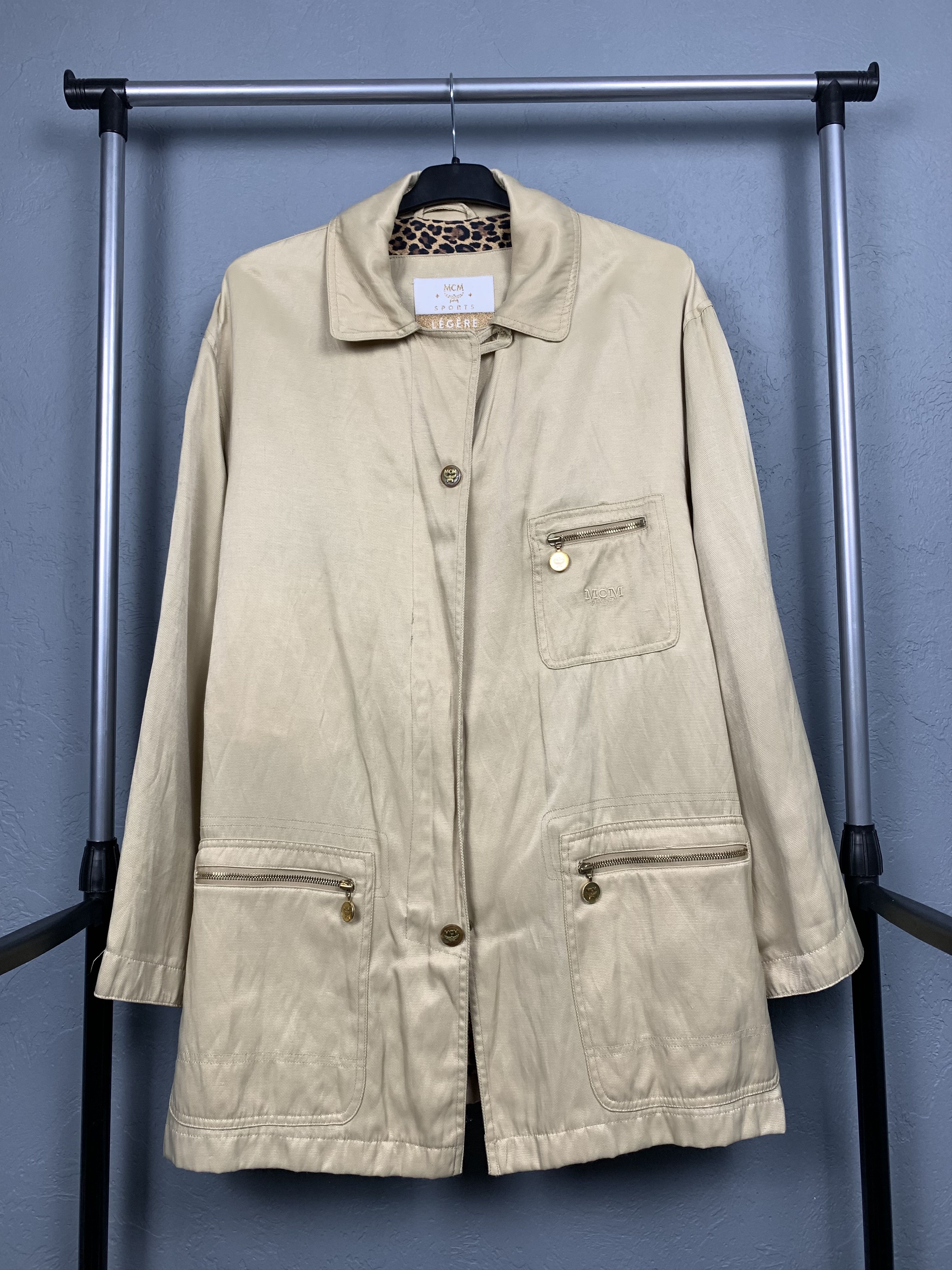 MCM × Vintage MCM Sports Legere Vintage Womens Jacket Size XL / US 12-14 / IT 48-50 - 1 Thumbnail