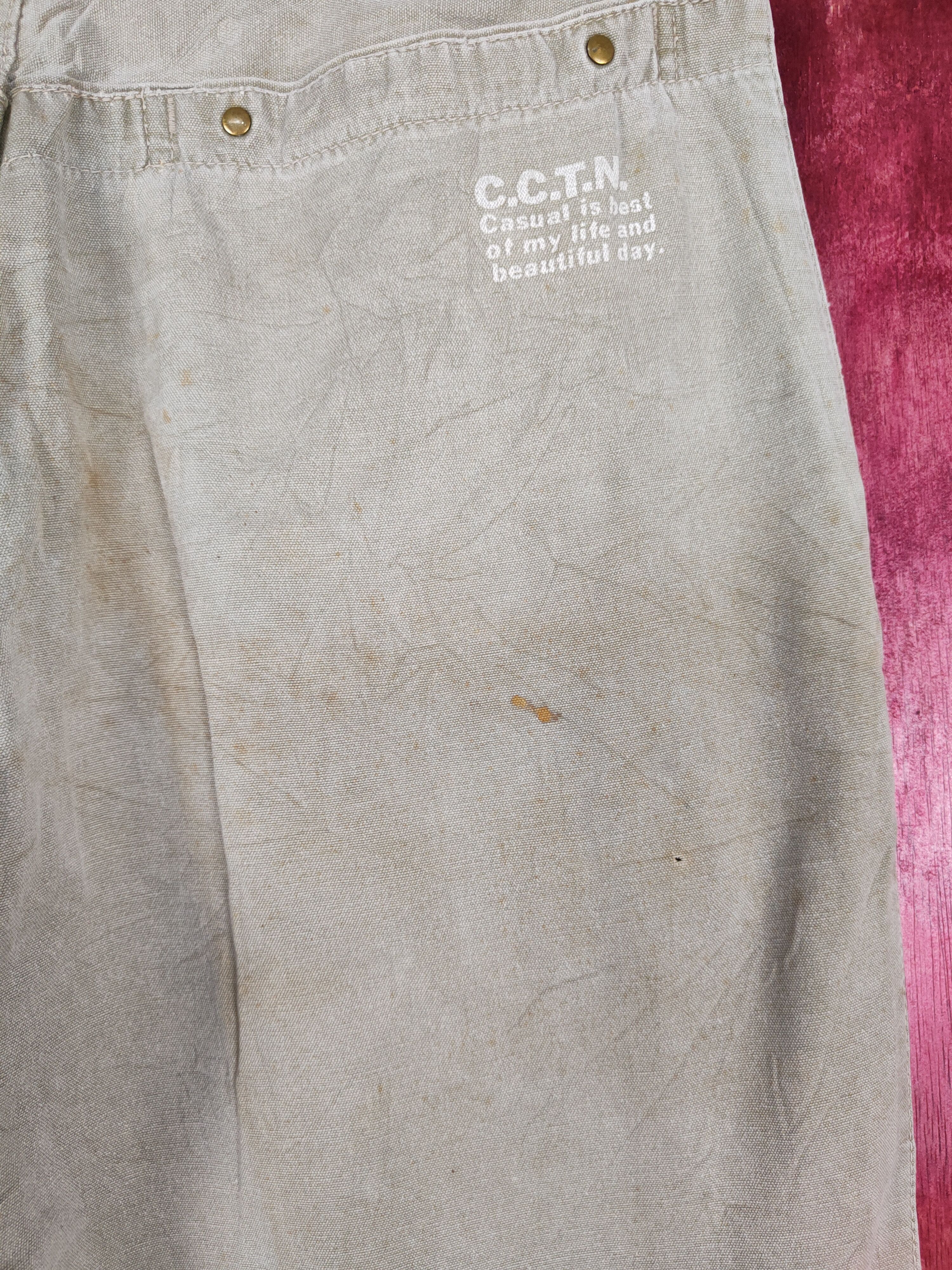 Japanese Brand × Vintage Big Born Gray Faded vintage Casual Pants #S770 Size US 31 - 13 Thumbnail