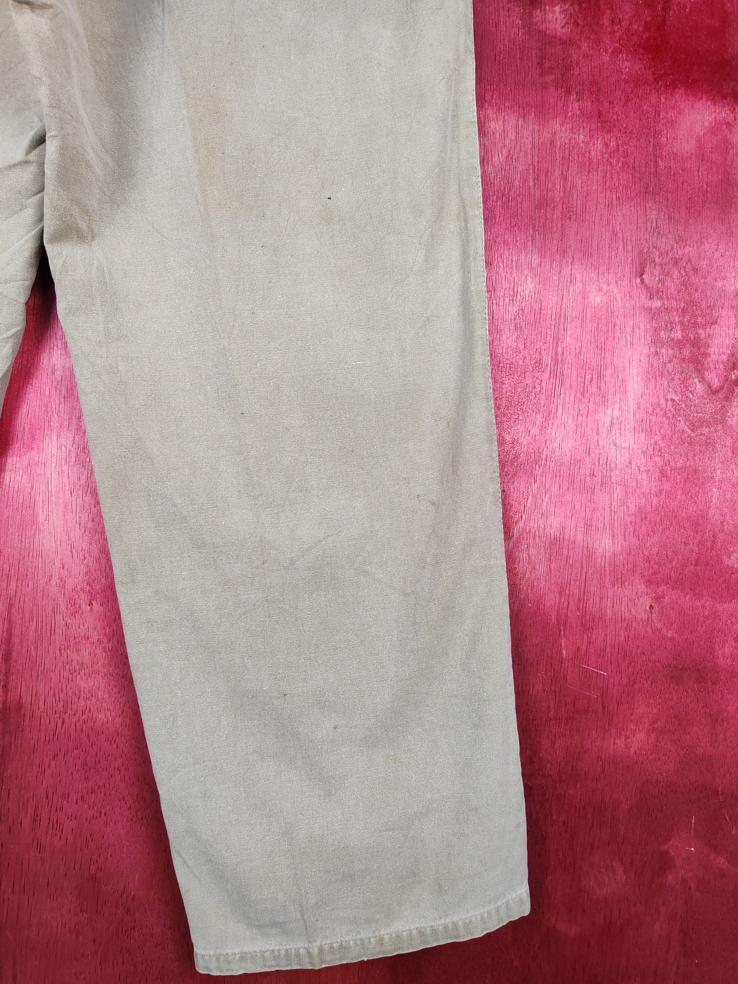 Japanese Brand × Vintage Big Born Gray Faded vintage Casual Pants #S770 Size US 31 - 14 Thumbnail