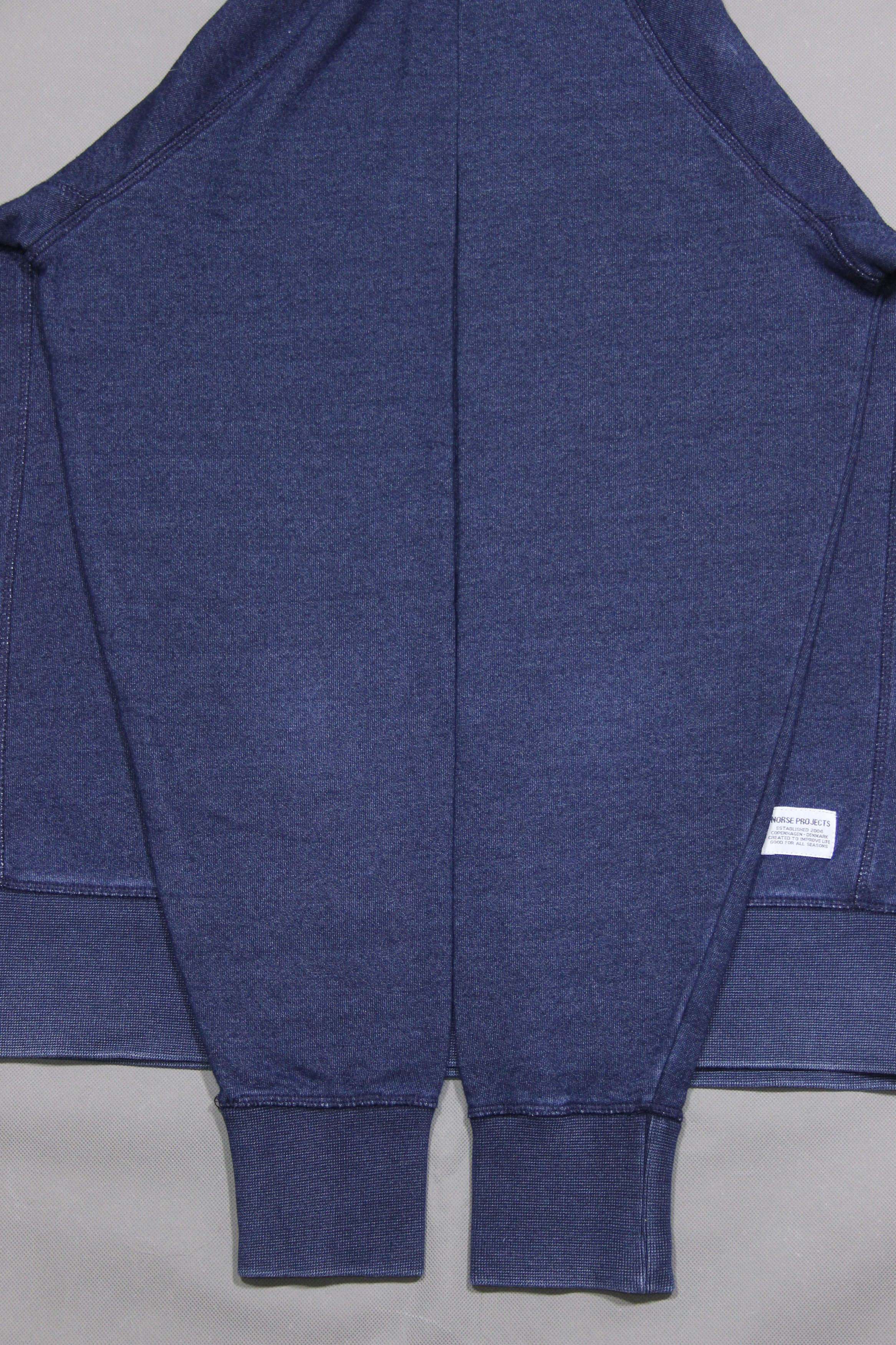 Norse Projects Vorm Indigo Sweatshirt Size US M / EU 48-50 / 2 - 7 Thumbnail