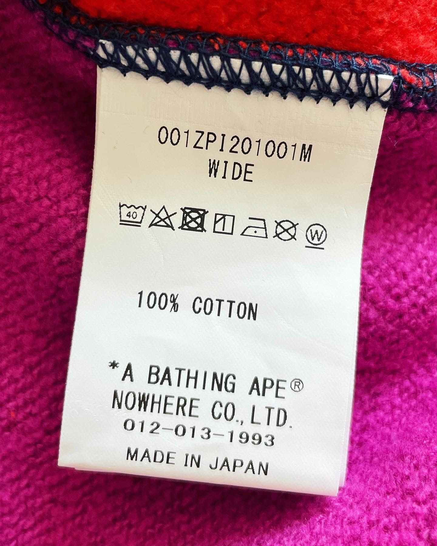 Bape BAPE CRAZY SHARK WIDE FIT FULL ZIP DOUBLE HOODIE Size US XL / EU 56 / 4 - 7 Thumbnail