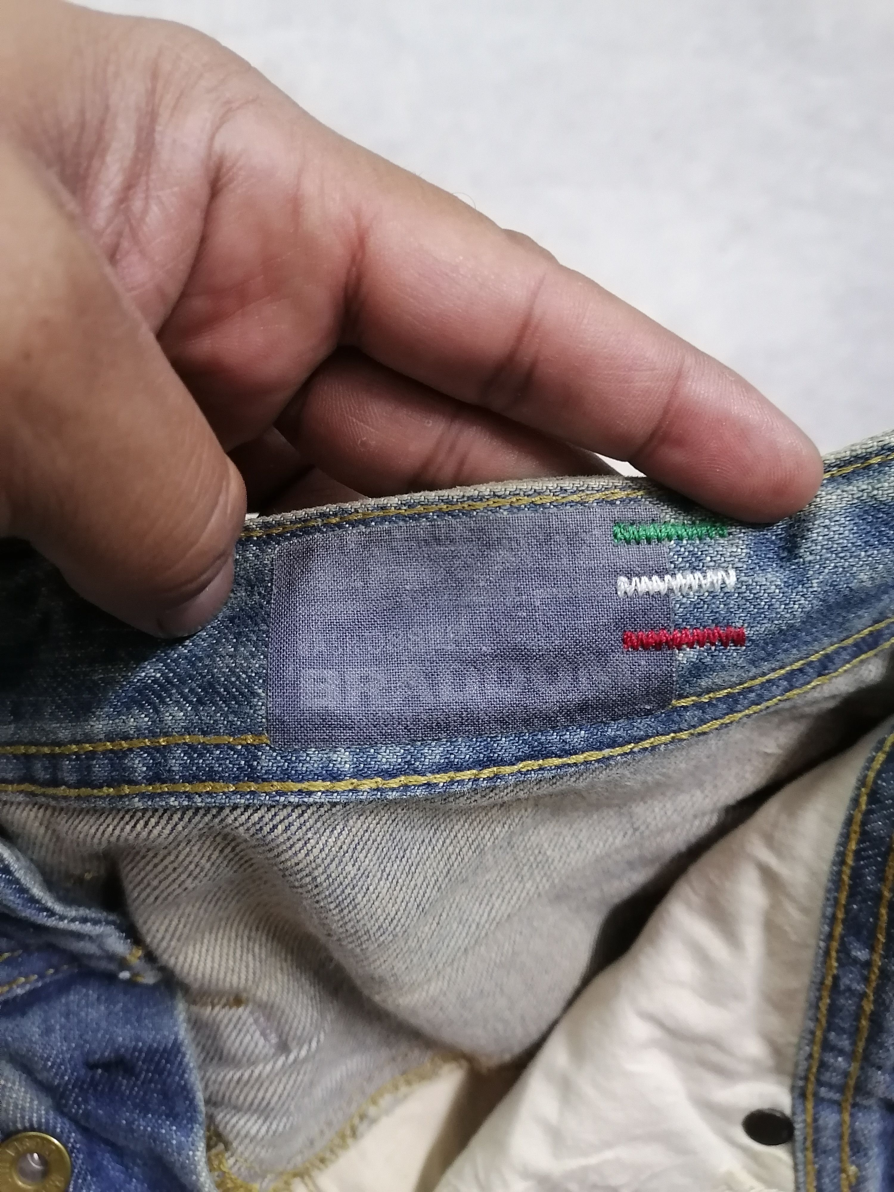 Diesel 🔥Diesel 1st Edition Blue Eyecons Regular Slim Denim Jeans⚡ Size US 30 / EU 46 - 8 Thumbnail